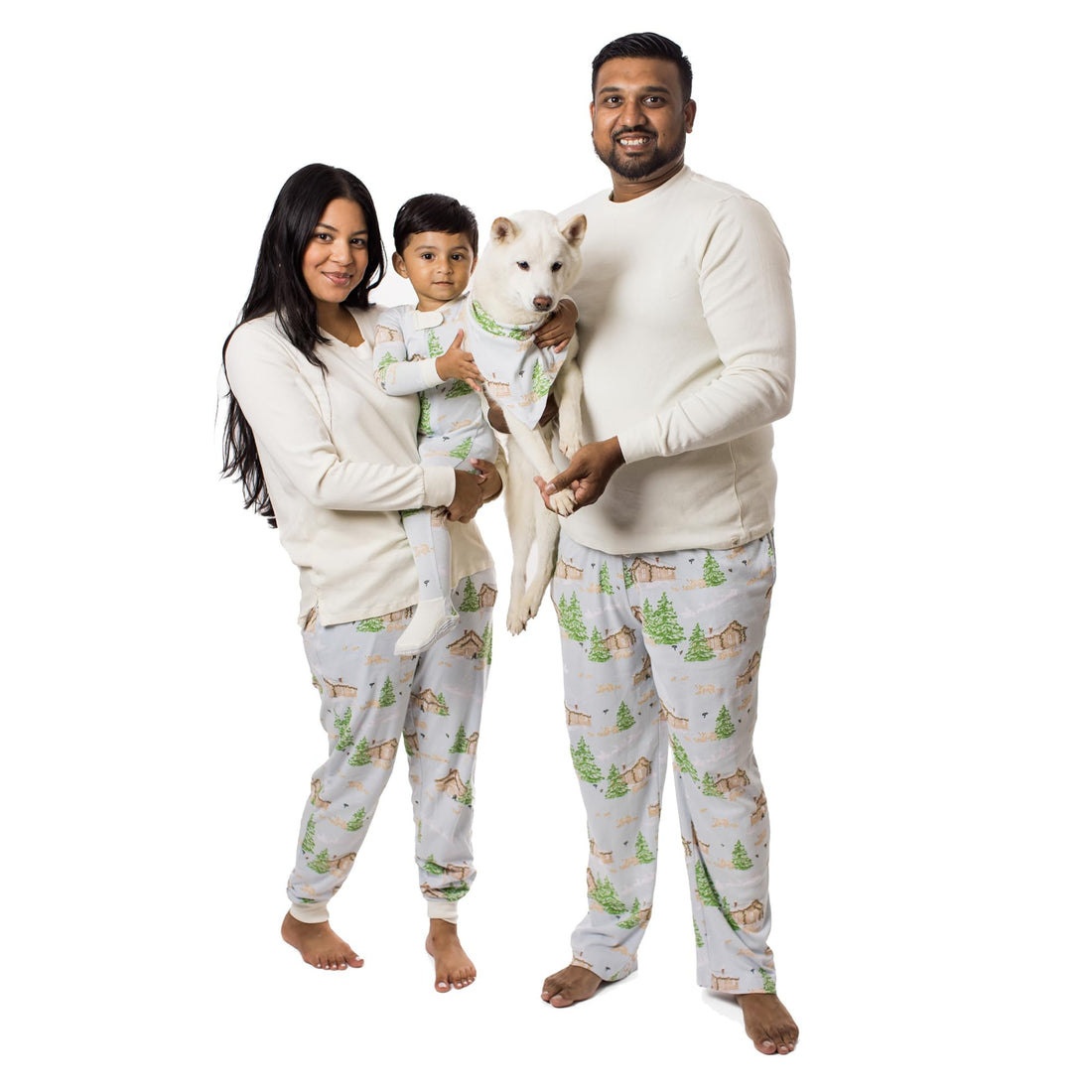 Burt's Bees Baby Matching Family Jammies, Organic Cotton, Holiday Pajamas