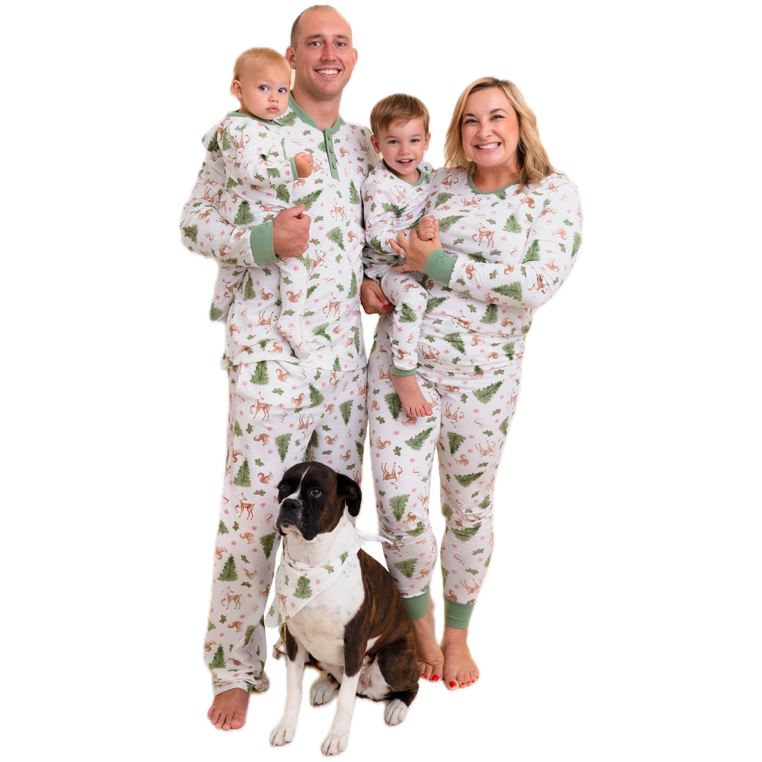 Owlivia Christmas Halloween Pajamas For Family, Organic Cotton Holiday Pjs Matching Sets