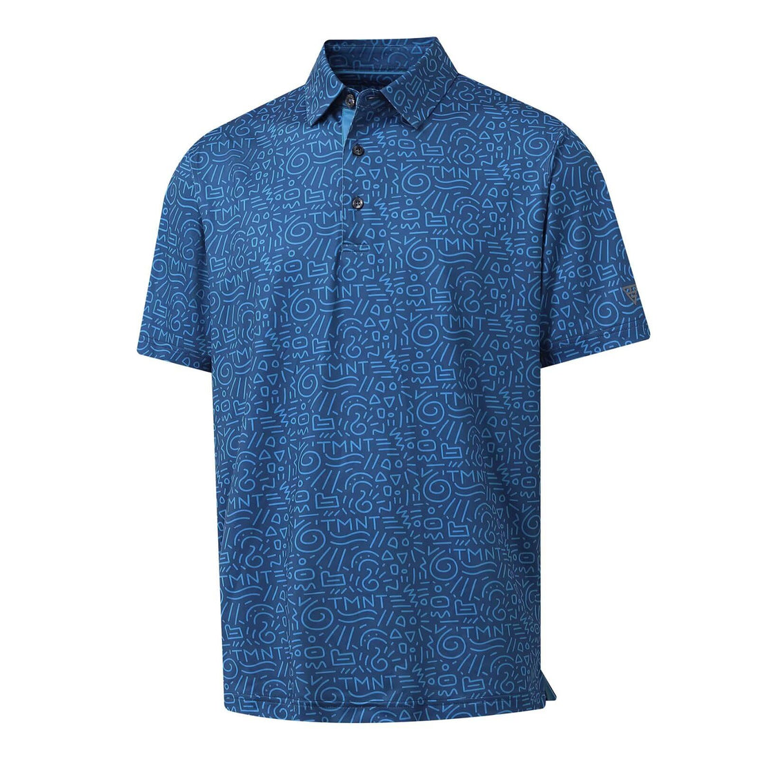 M MAELREG Mens Golf Shirt Short Sleeve Dry Fit Print Moisture Wicking Performance Patterns Collared Polo Shirt
