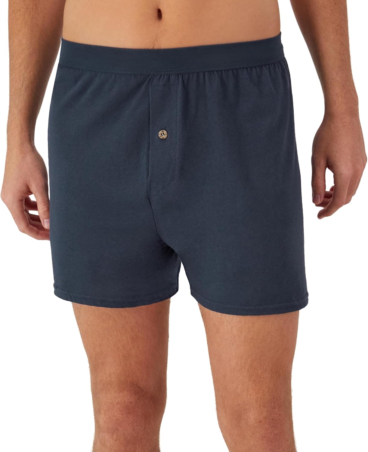 Hanes mens Underwear Boxers Pack, Cool and Breathable Cotton Underwear, Exposed and Comfortflex Waistbands, Multi-pack