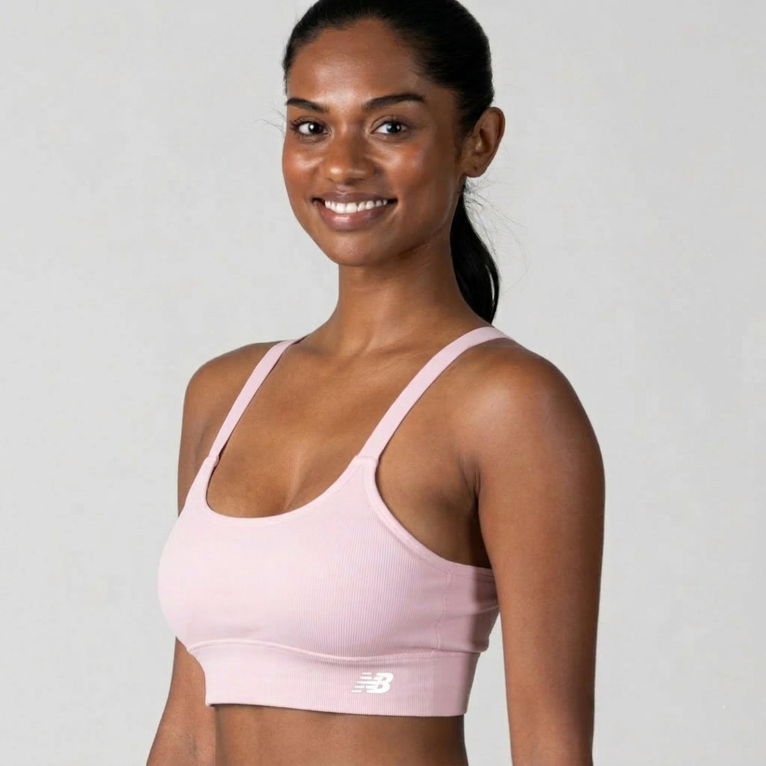New Balance Women’s Seamless Strappy Sports Bra 3 Pack – Wirefree Athletic Bralette for Yoga, Training, and Comfort Wear