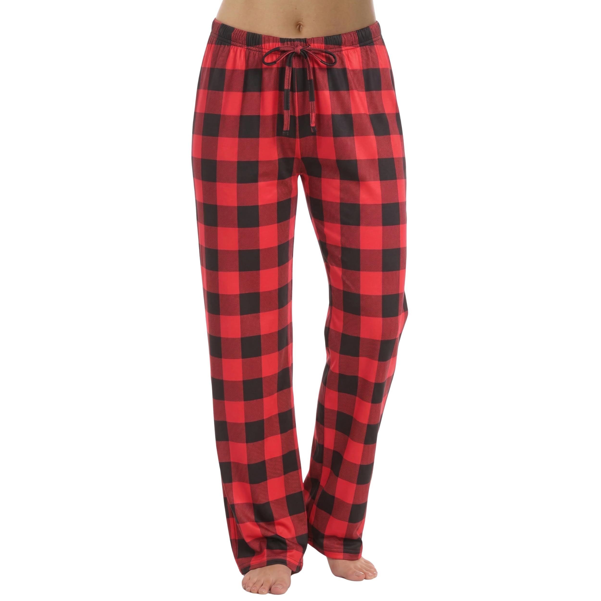 Just Love Women's Pajama Pants, Soft Stretch Jersey PJ Bottoms with Two Pockets, Elastic Waist and Drawstring