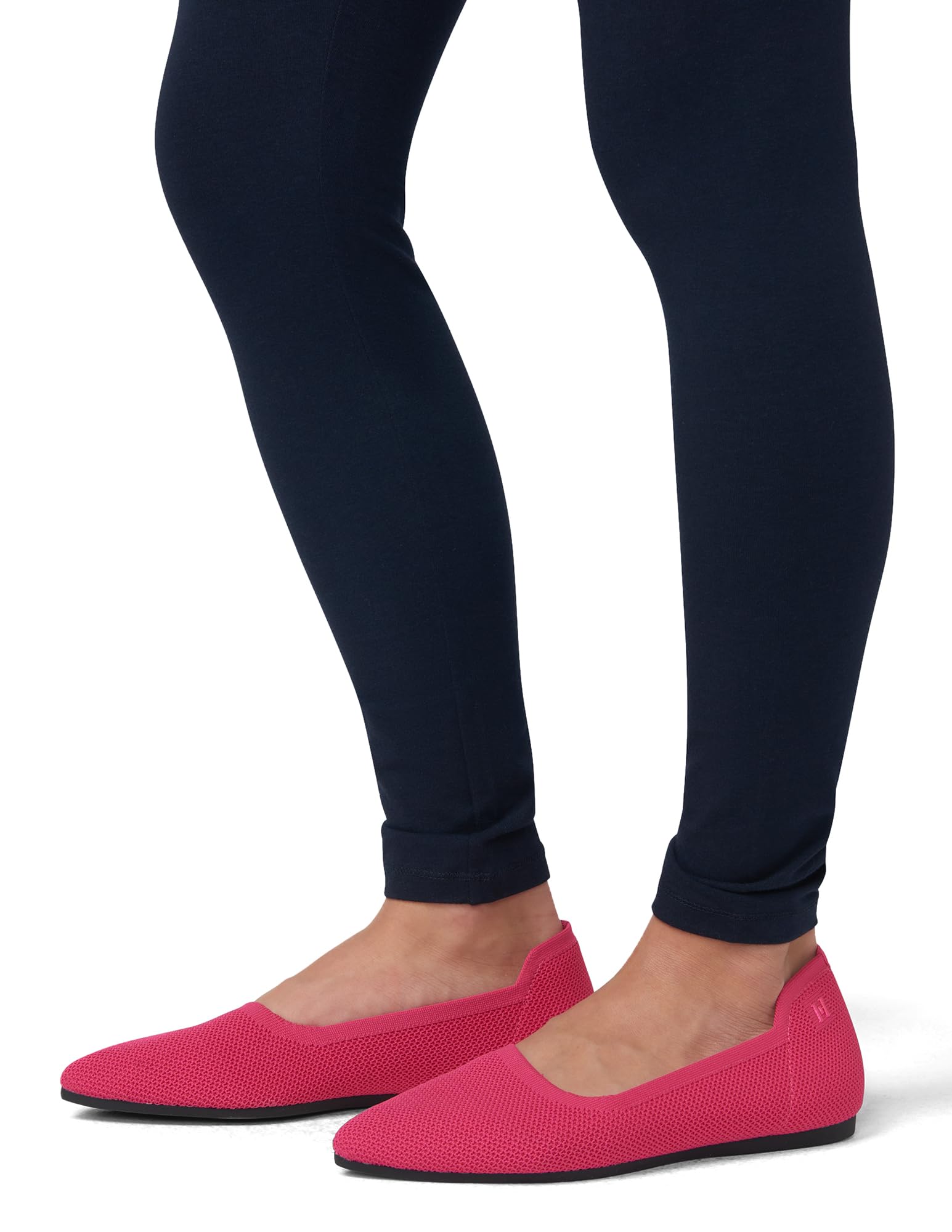 HUE Women’s Cotton Ultra Legging with Wide Waistband, Available in Capri and Legging Length