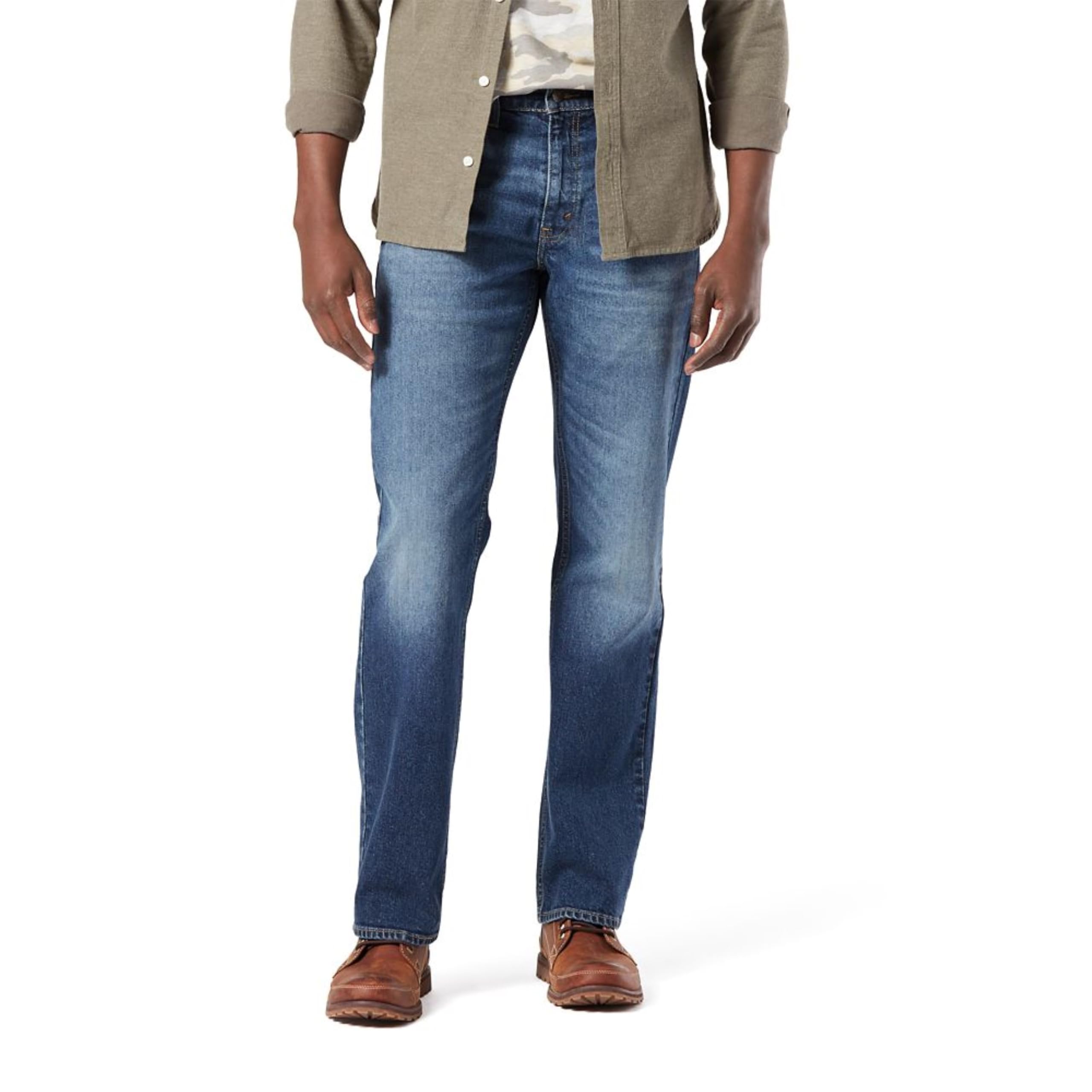 Levi Strauss Signature Gold Mens Relaxed Fit Flex Jeans (Available in Big & Tall)