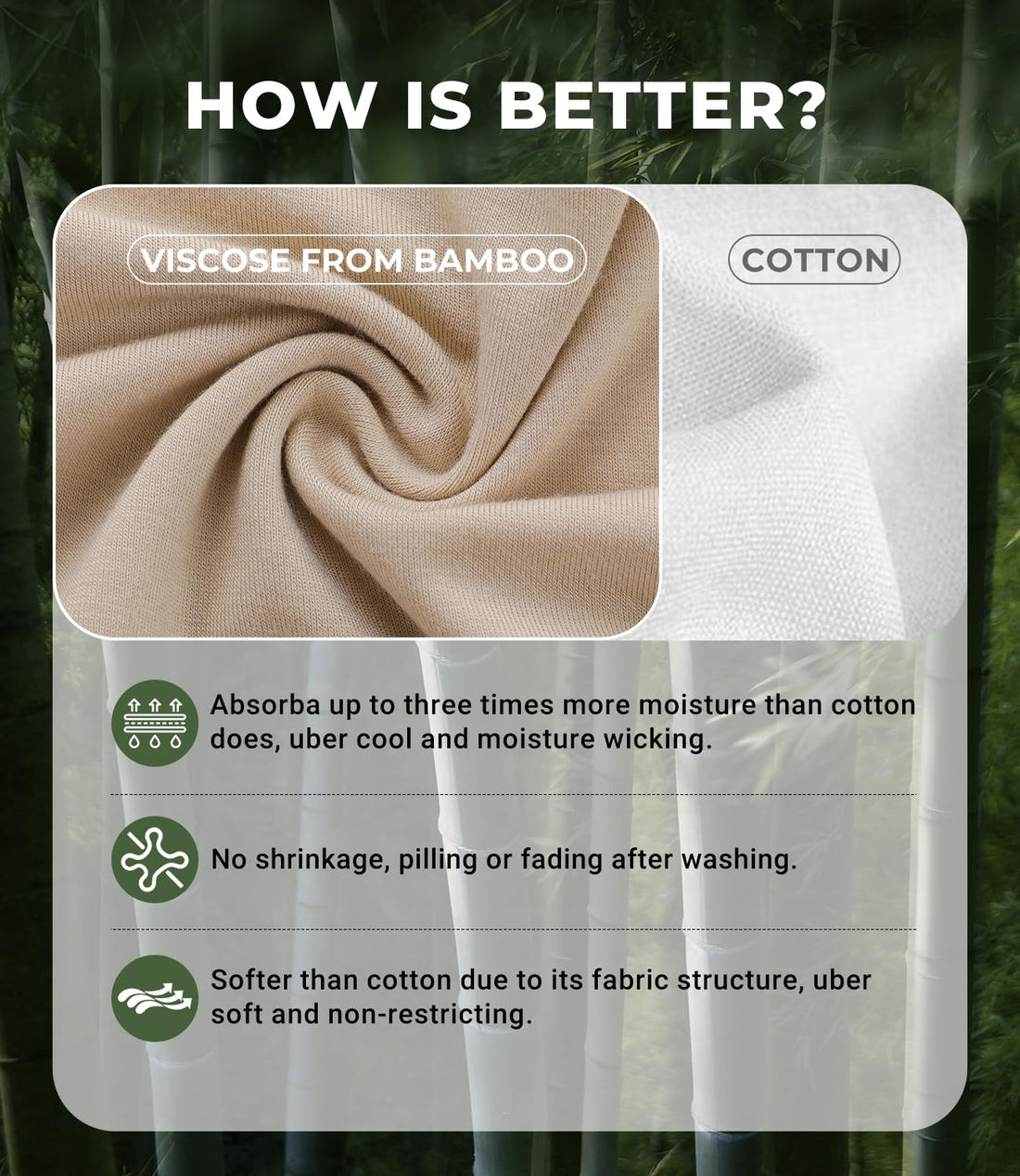 BAMBOO COOL Women's Underwear Briefs for Women Lightweight Ladies Panties Moisture-Wicking Stretchy Soft Breathable 5-pack