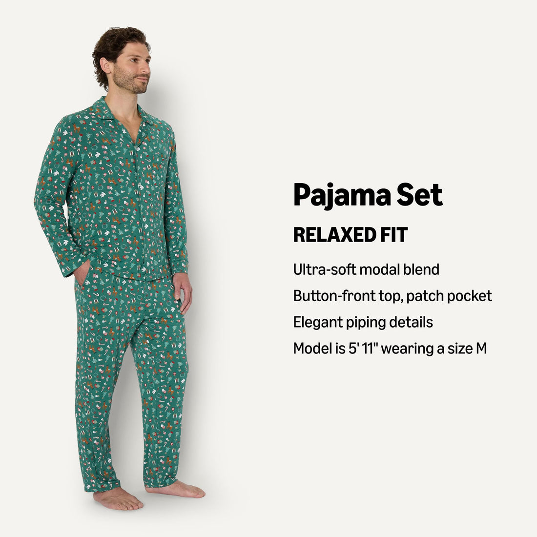 Amazon Essentials x Sofia Grainge Matching Holiday Family Pajama Sets