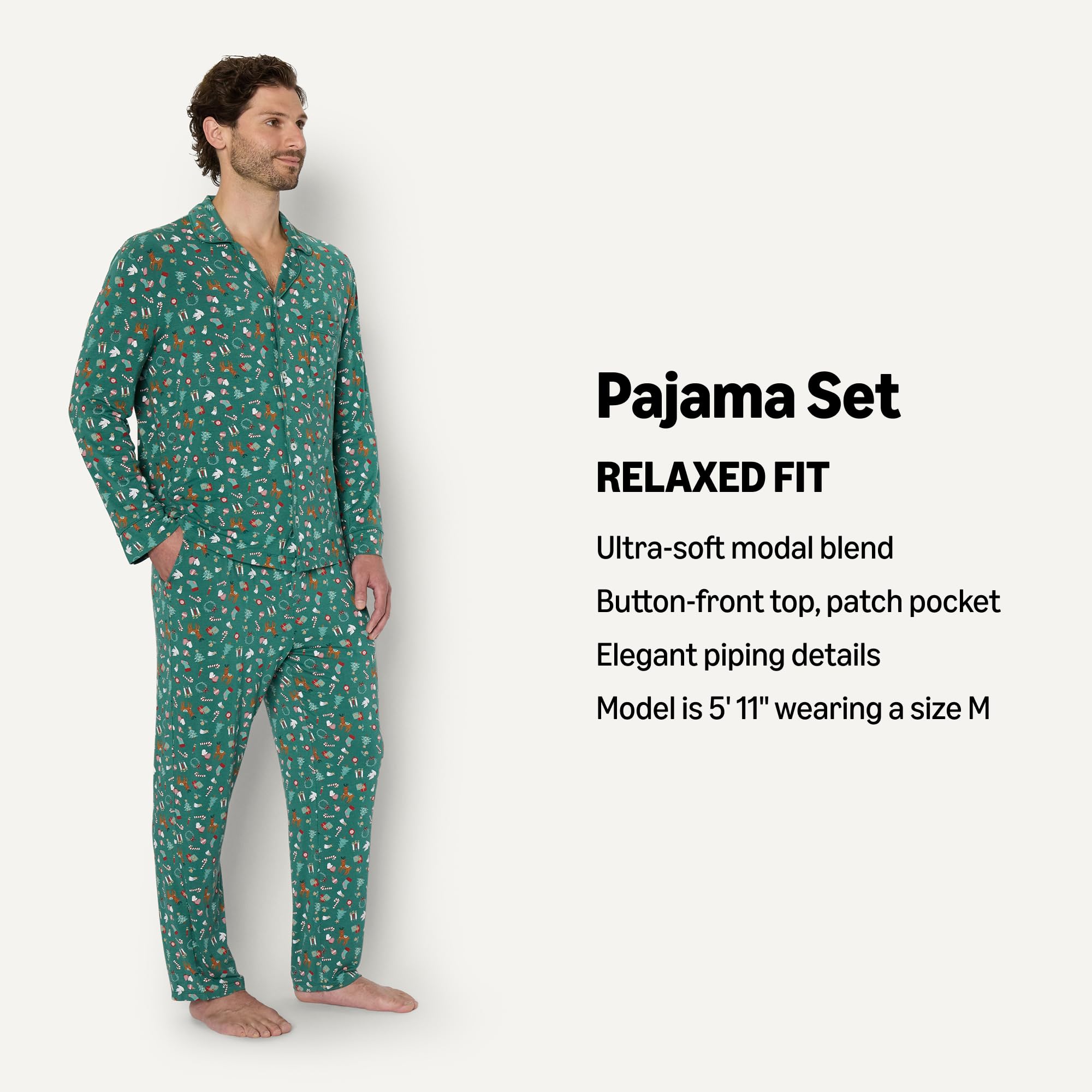 Amazon Essentials x Sofia Grainge Matching Holiday Family Pajama Sets