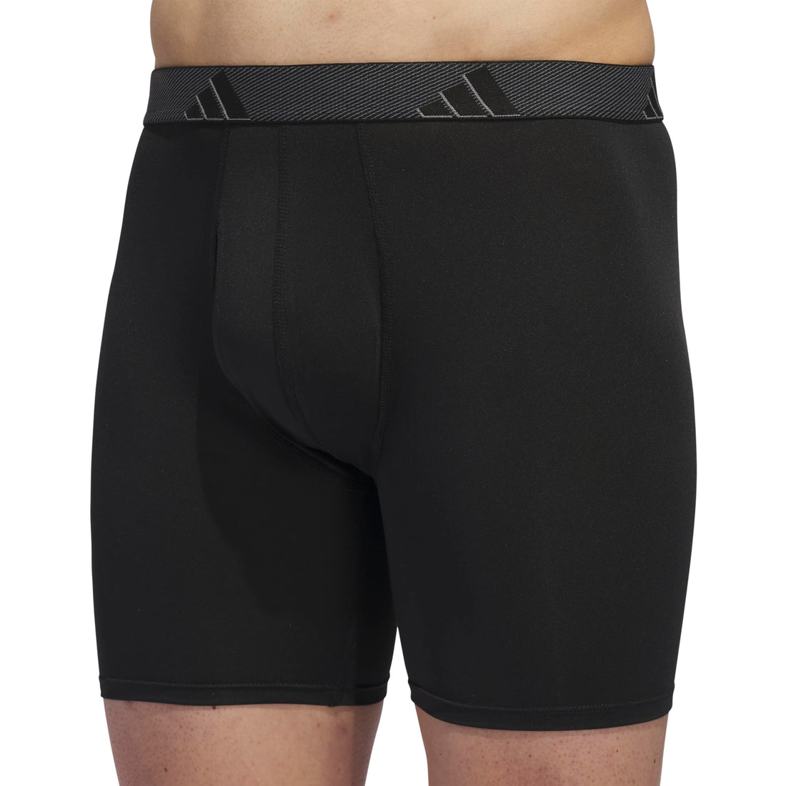 adidas Men's Microfiber Boxer Briefs Underwear (Multipack) Athletic Stretch-Fit