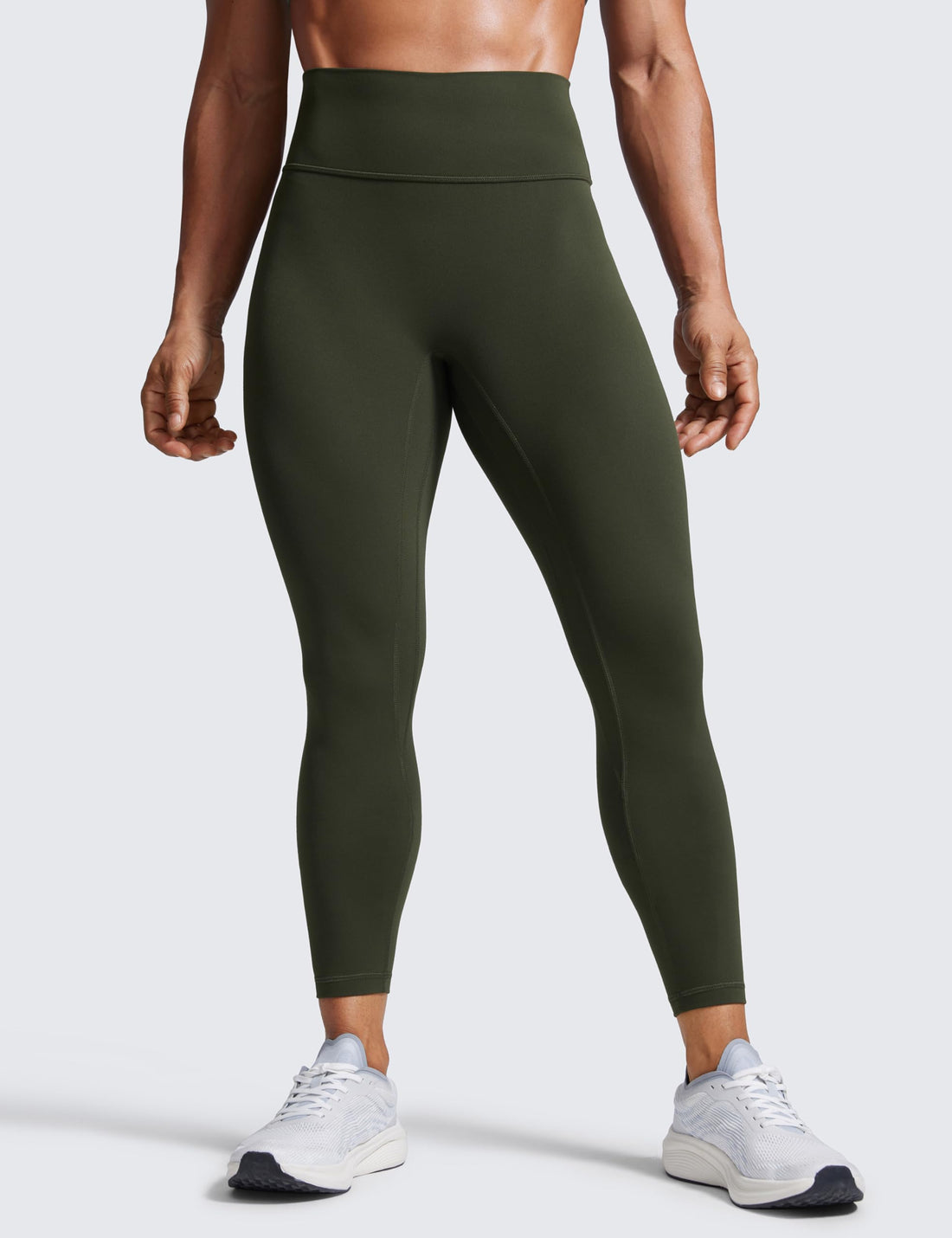 CRZ YOGA Secretsculpt Leggings 25" | Butterlift, Buttery Soft, Moderate Compression, Workout, Pilates, No Front Seam, Booty Scrunch Butt, High Waist, for Women