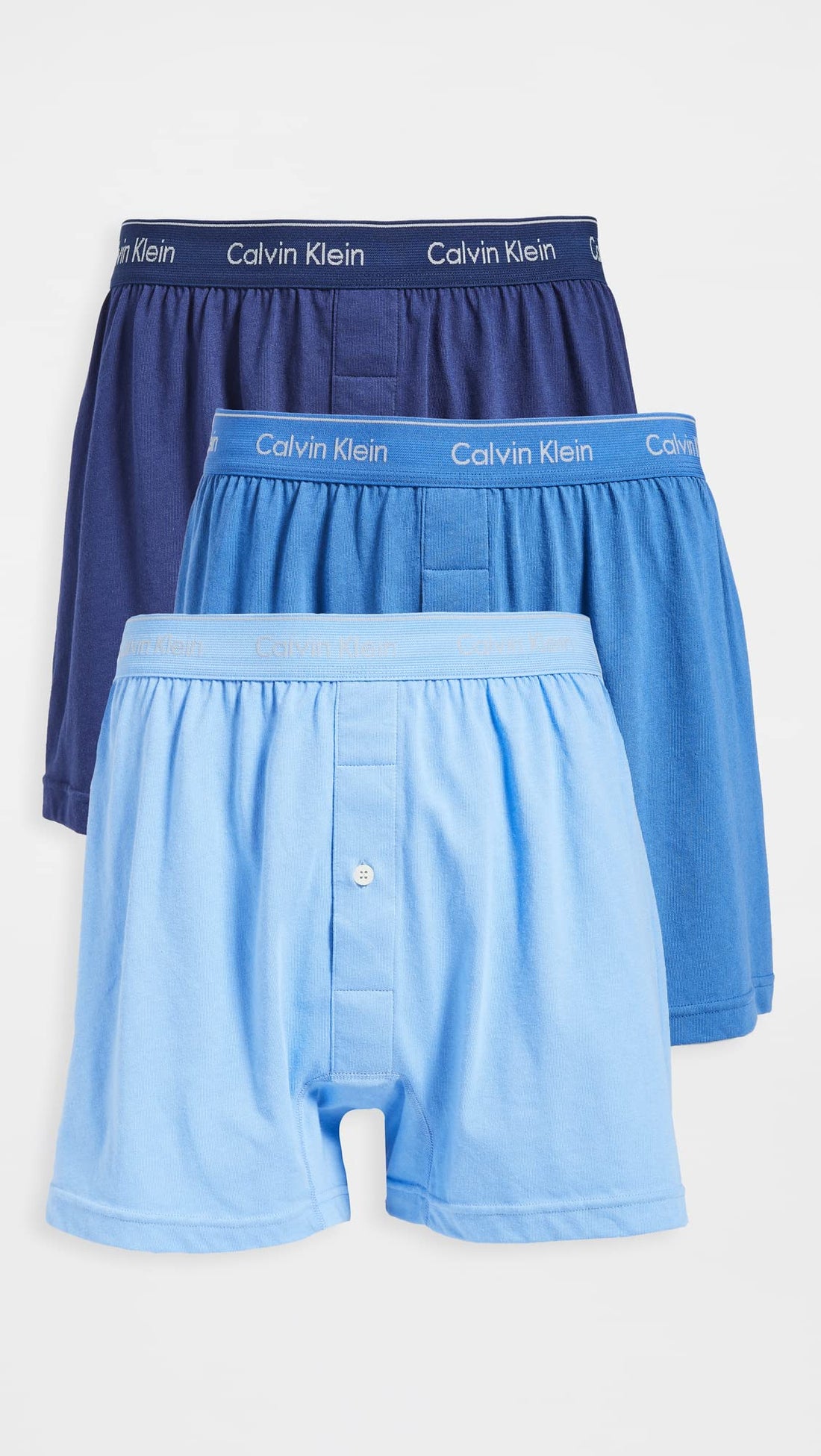 Calvin Klein Men's Cotton Classics 3-Pack Knit Boxer
