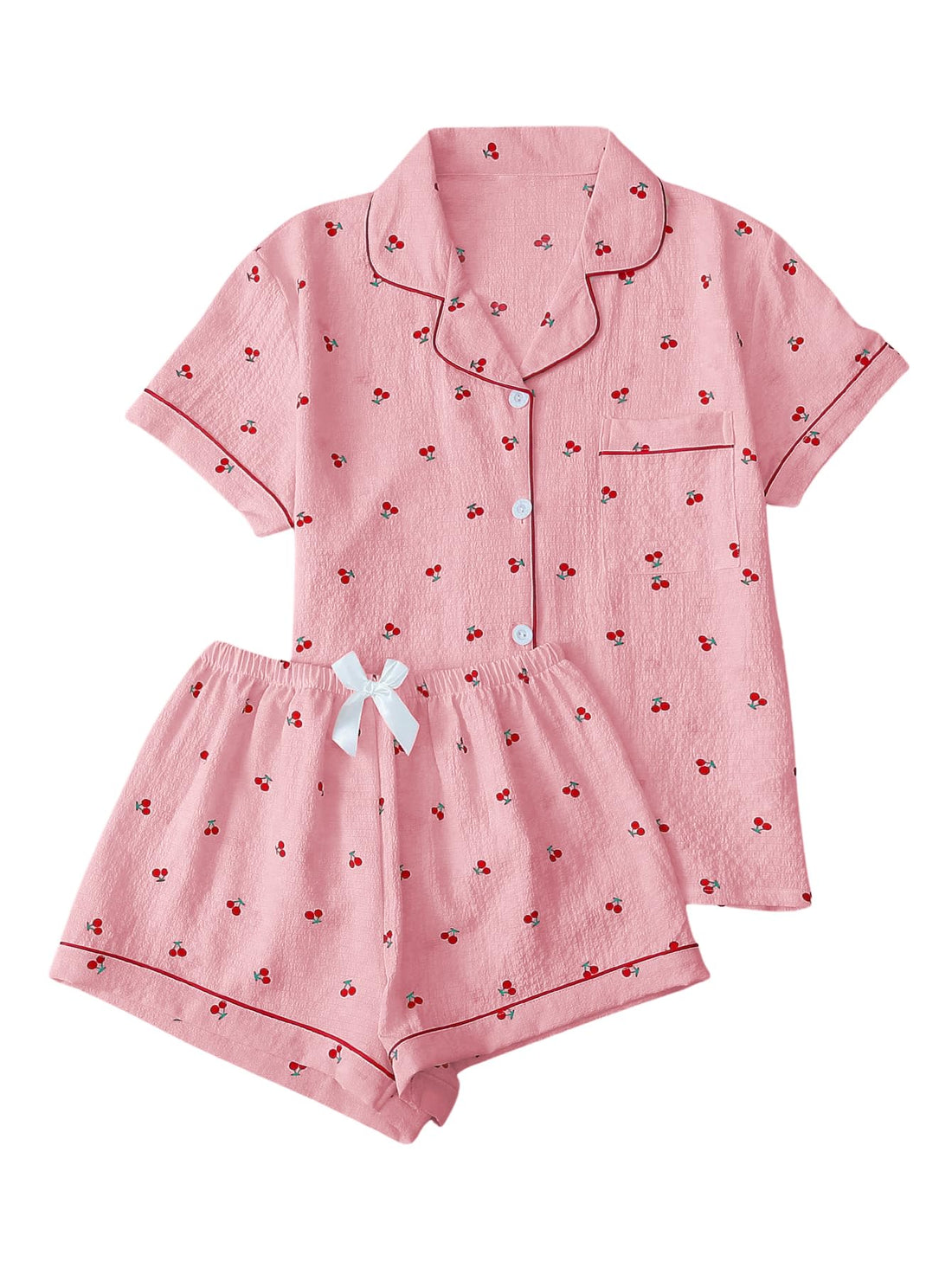Verdusa Pajamas For Women Set 2 Piece Cute Pjs Sleepwear Lounge Sets