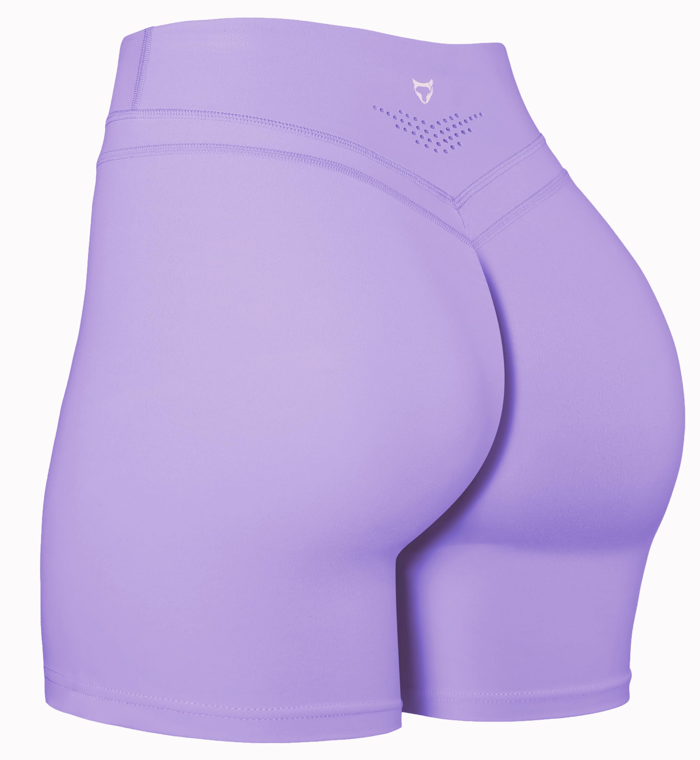 TomTiger Yoga Shorts for Women Tummy Control High Waist Biker Shorts Exercise Workout Curve Lifting Tights Short Pants