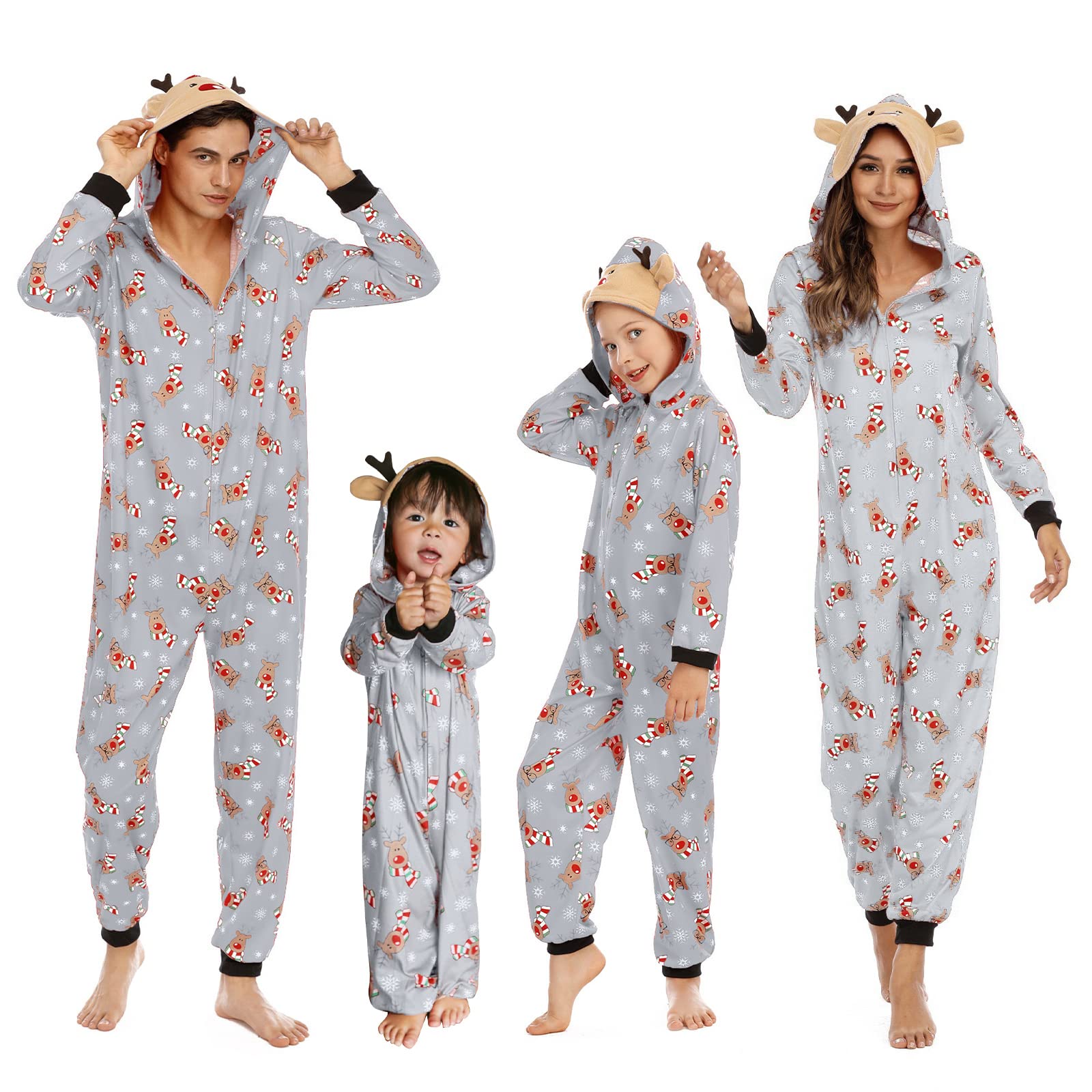 Neufigr Family Christmas Pajamas Matching Sets Xmas Pjs for Family