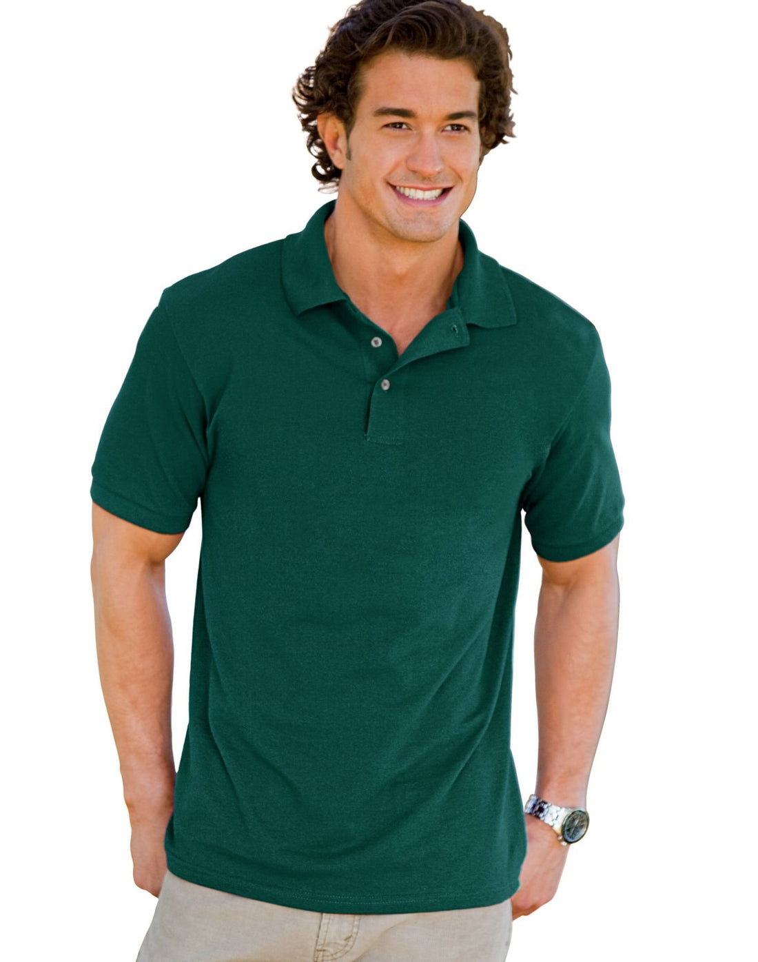 Fresh IQ Polo with X-Temp Technology by Hanes
