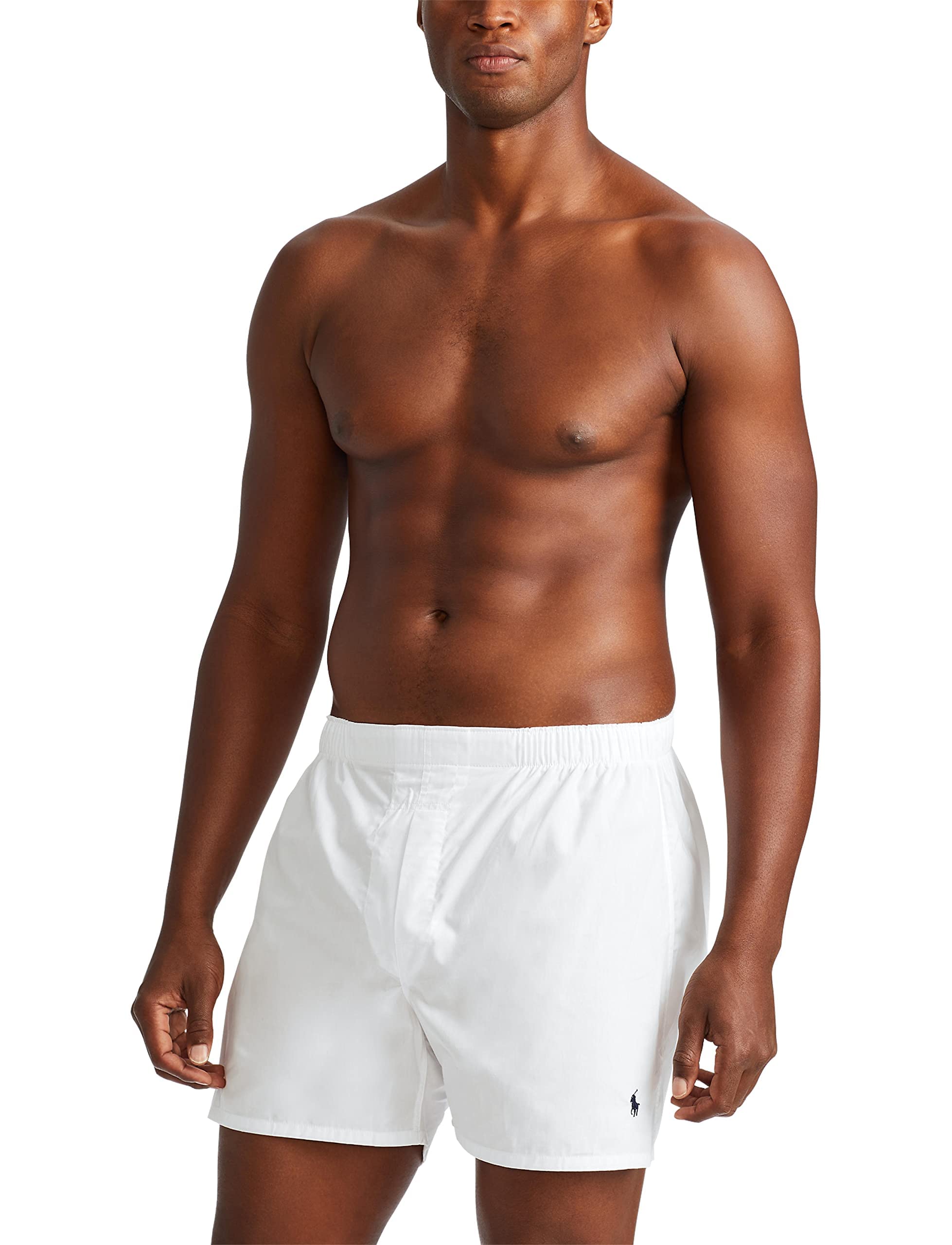 POLO RALPH LAUREN Underwear Boxers Pack, 3-Pack, Classic Fit Cotton Woven Men's Underwear, (Big & Tall Availble)