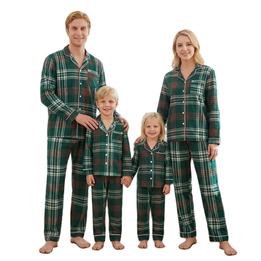 Christmas Pajama Family Matching Pajamas Sets Christmas Pjs Sleepwear Outfits for Christmas Holiday Xmas Party