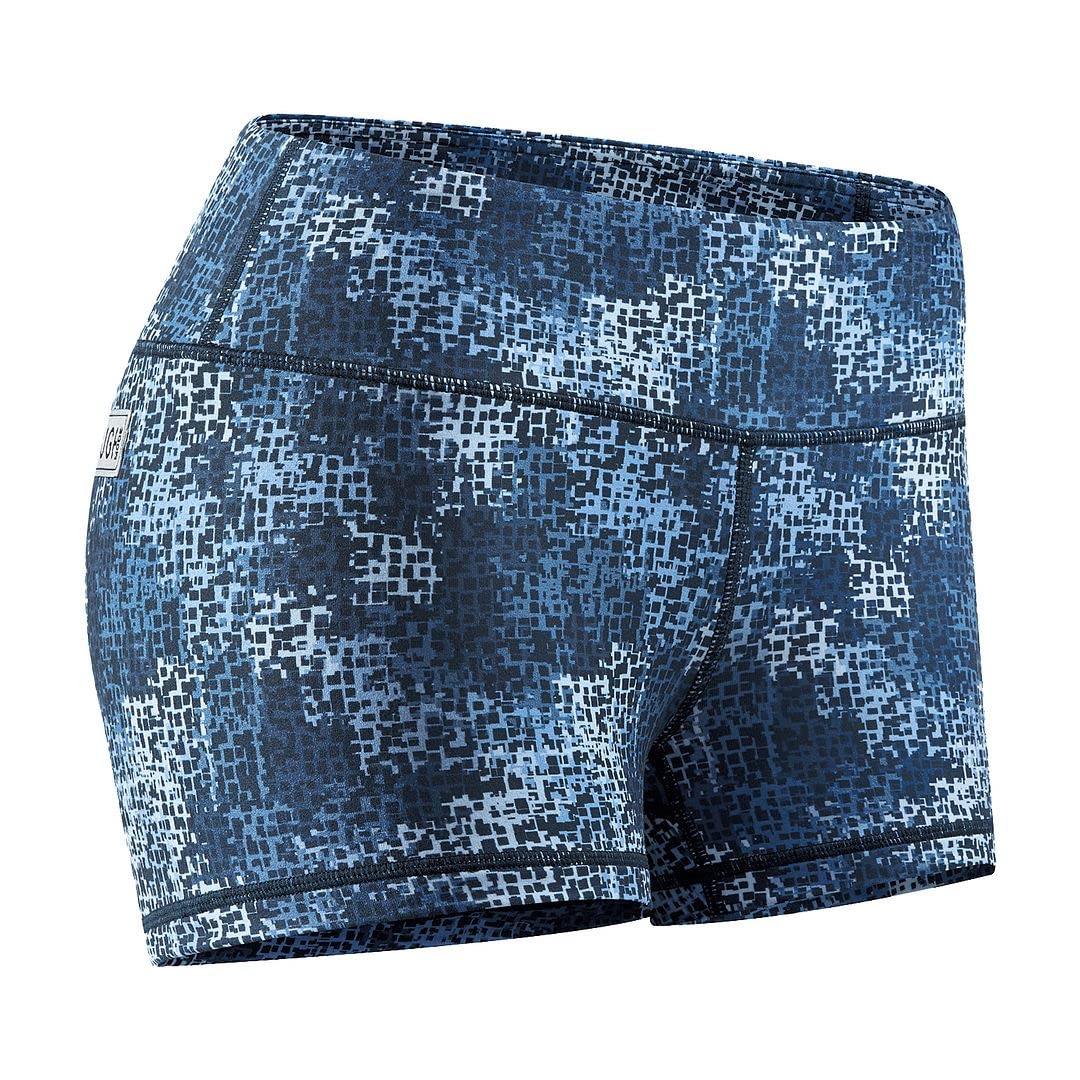 Tough Mode Womens 3" Lightweight Running WOD Volleyball Shorts Workout Mesh Liner Zip Pocket