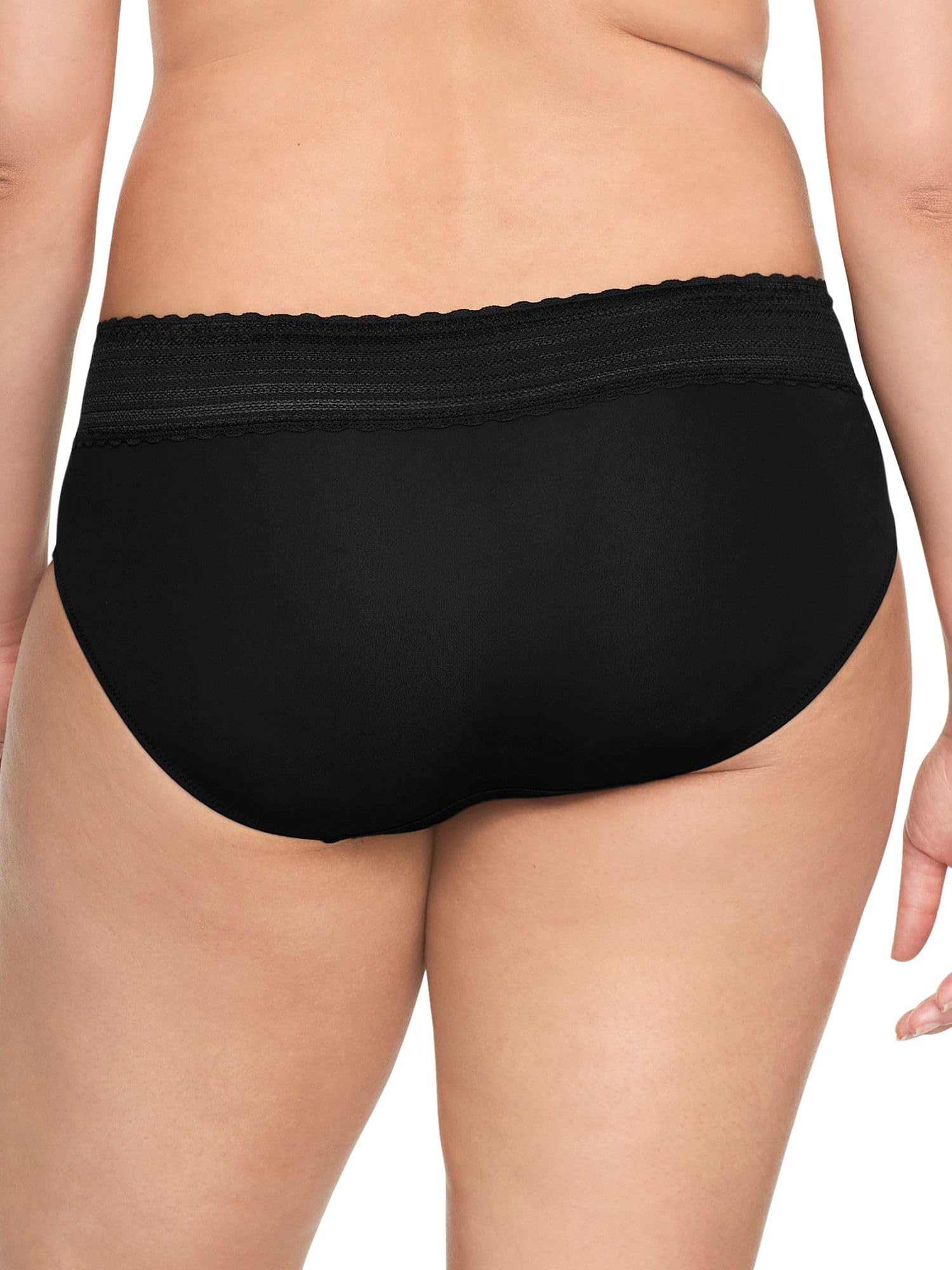 Warner's womens Blissful Benefits No Muffin 3 Pack Hipster Panties