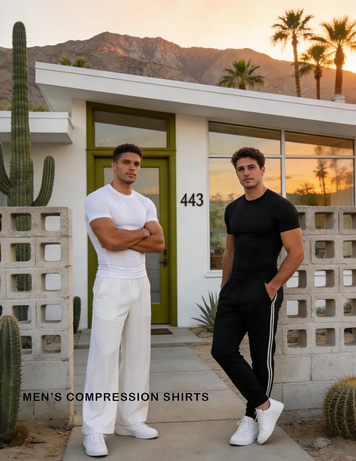 4 Pack Men’s Compression Shirts Short Sleeve Workout Gym Tops | Muscle Fit Cool Dry Compression Workout Shirts For Men, Athletic Rash Guard Tops For Gym Sports & Daily Running Activity