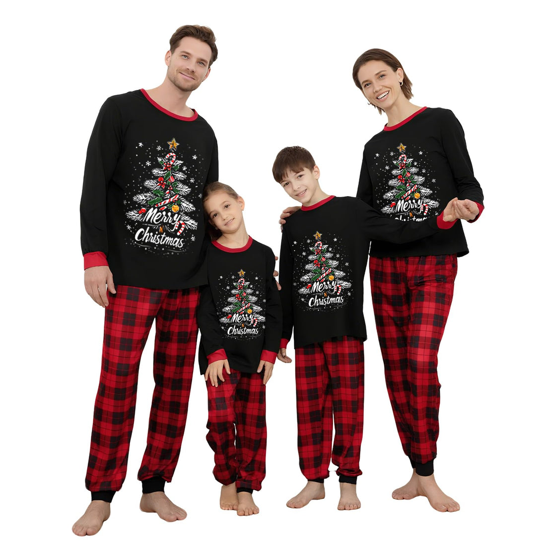 Family Christmas Pajamas Matching Sets Xmas Pjs