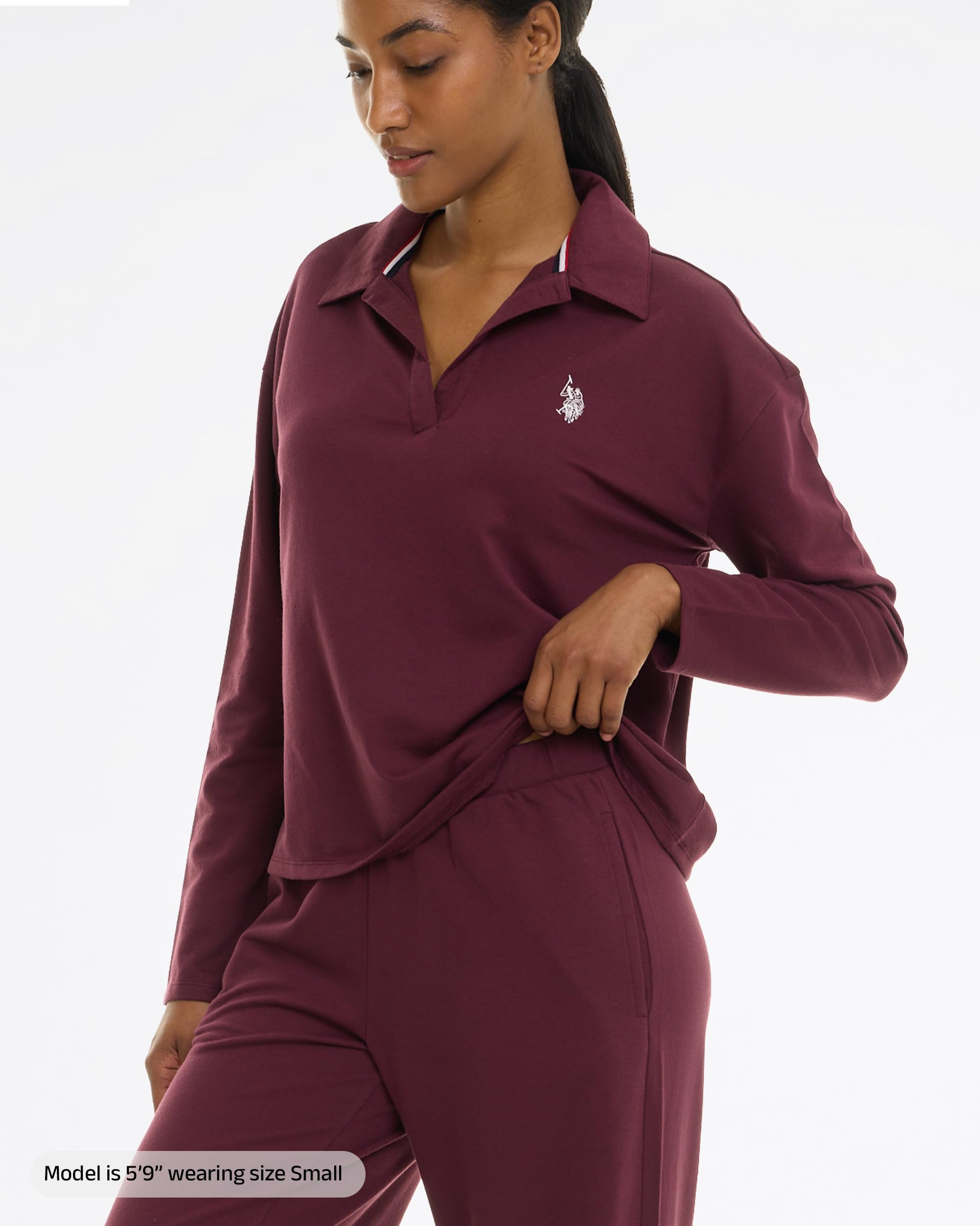 U.S. POLO ASSN. Womens Pajama Sets 2 Piece