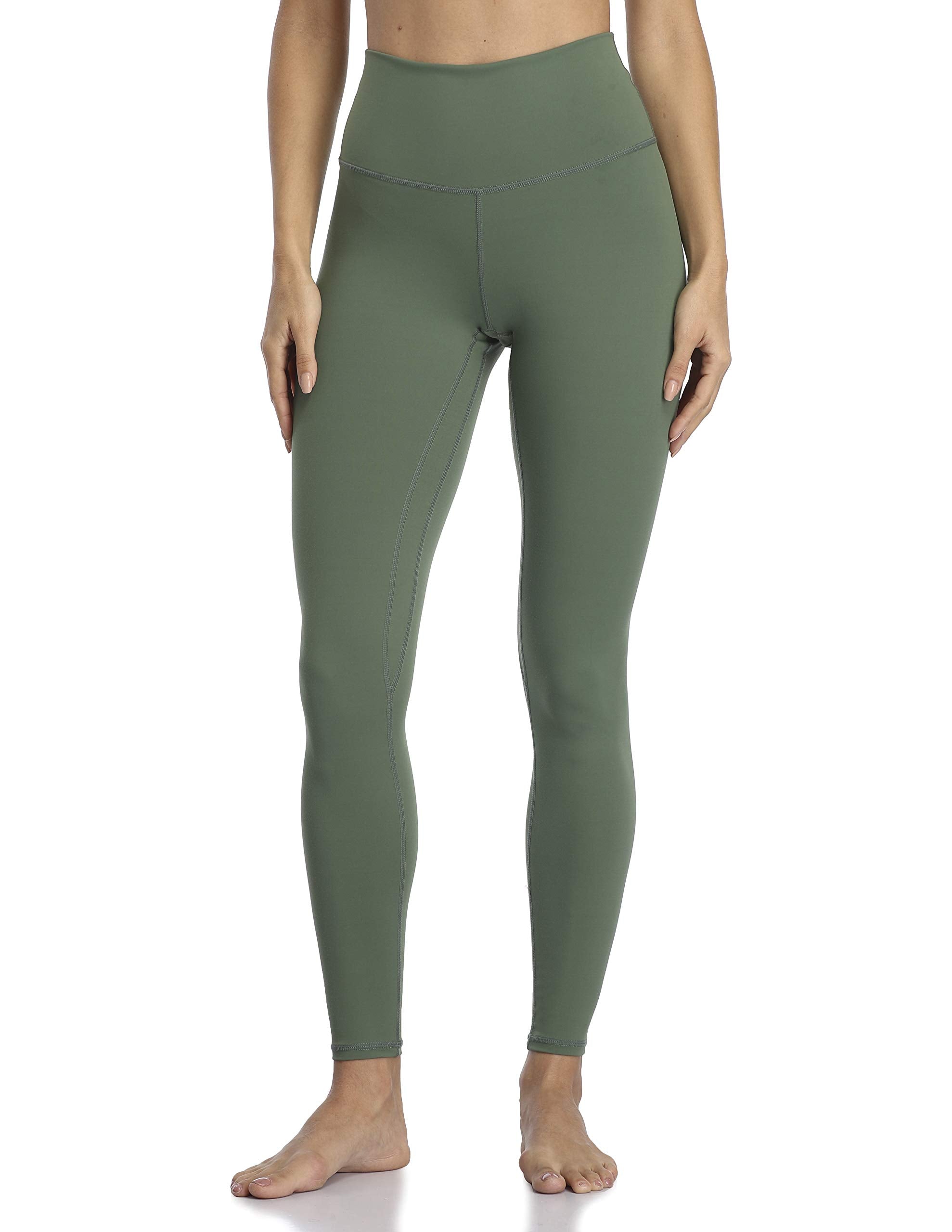YUNOGA Women's Ultra Soft High Waisted Seamless Leggings Tummy Control Yoga Pants