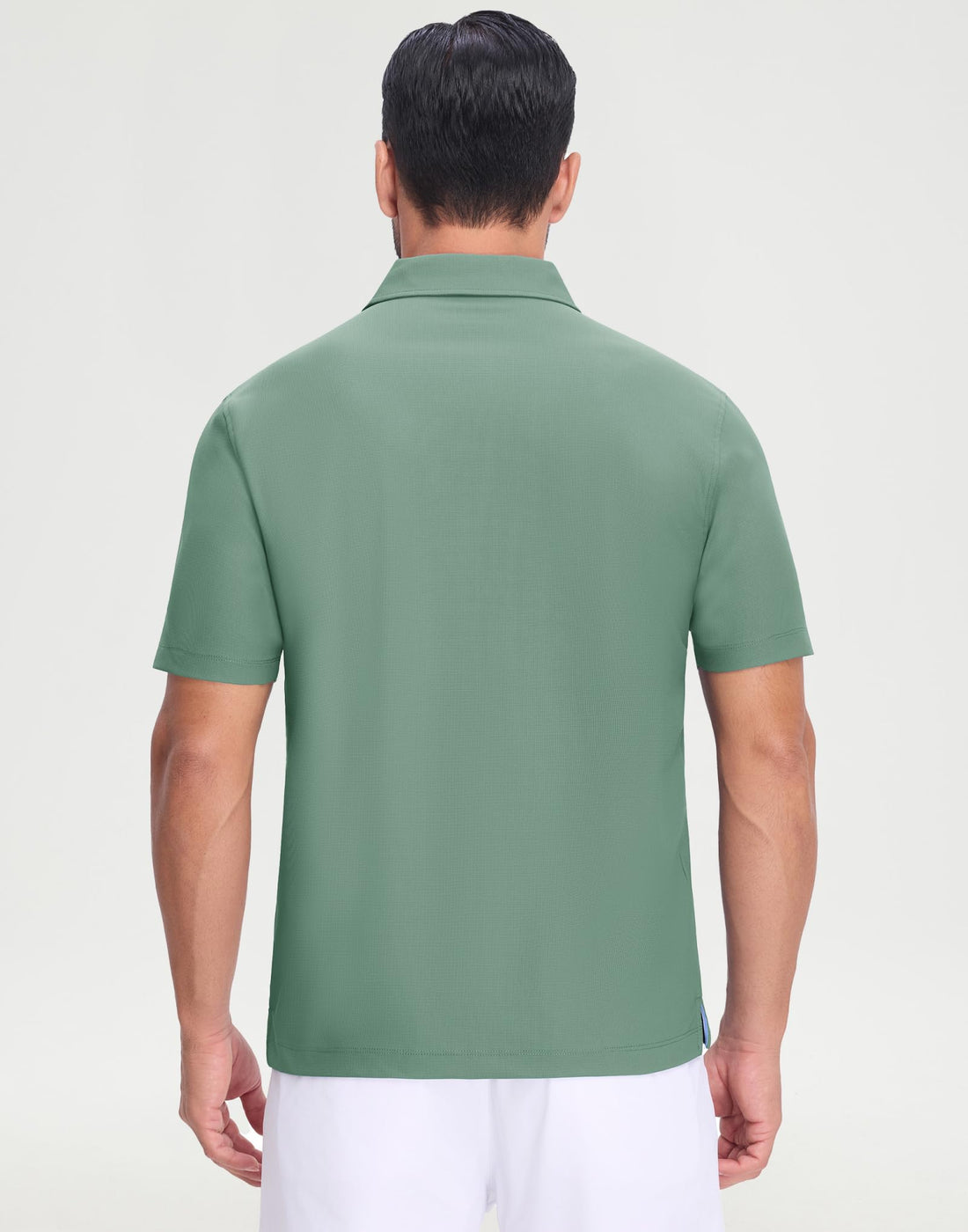M MAELREG Golf Shirts for Men Dry Fit Waffle Textured Collared Short Sleeve Moisture Wicking Casual Sports Mens Polo Shirts