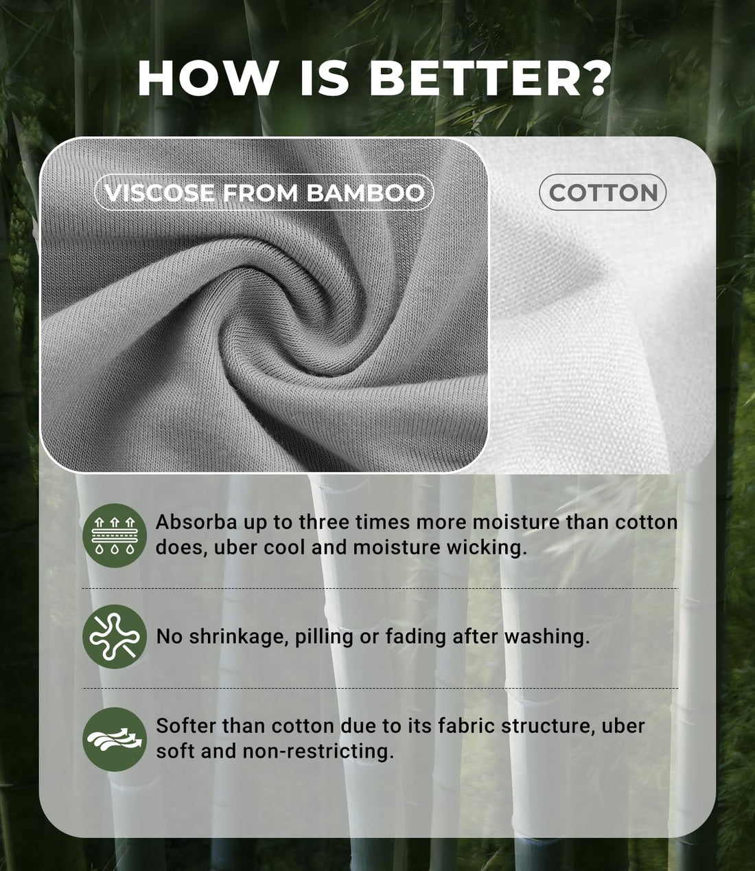 BAMBOO COOL Women's Underwear Briefs for Women Lightweight Ladies Panties Moisture-Wicking Stretchy Soft Breathable 5-pack