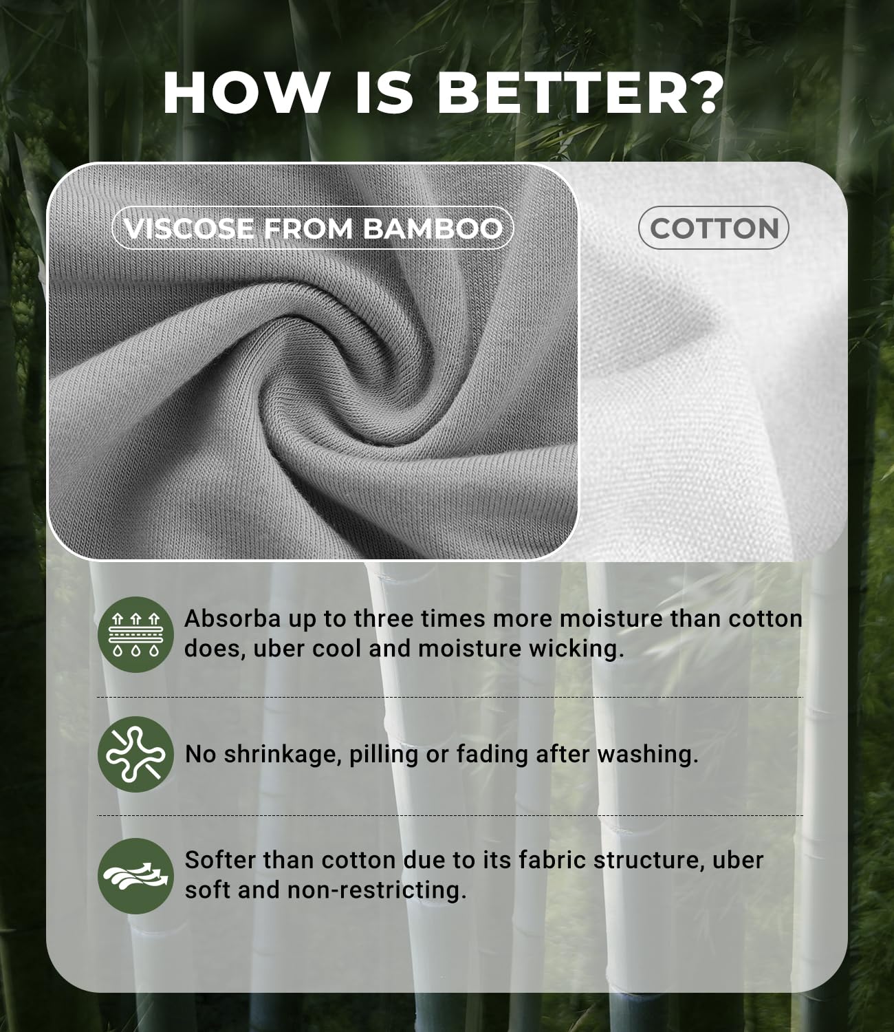 BAMBOO COOL Women's Underwear Briefs for Women Lightweight Ladies Panties Moisture-Wicking Stretchy Soft Breathable 5-pack