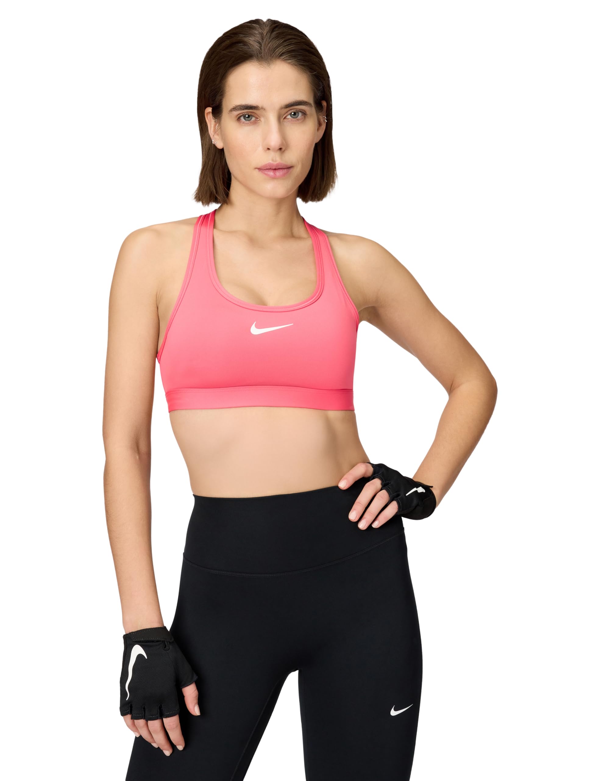 Nike Women's Swoosh Sports Bra (Medium Support)