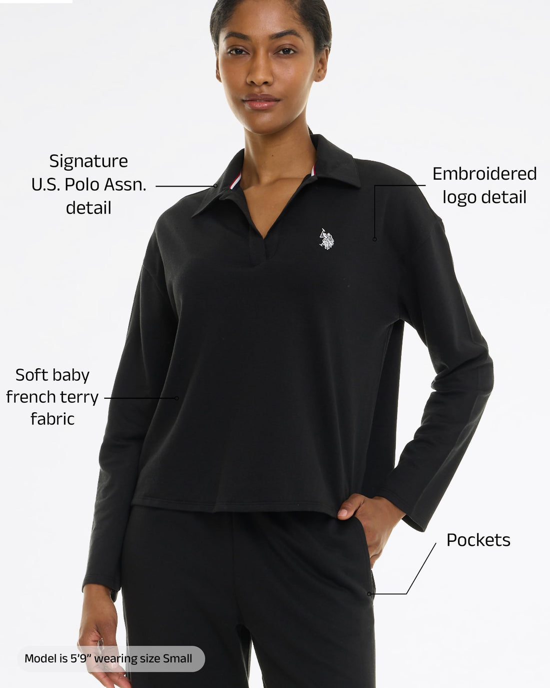 U.S. POLO ASSN. Womens Pajama Sets 2 Piece