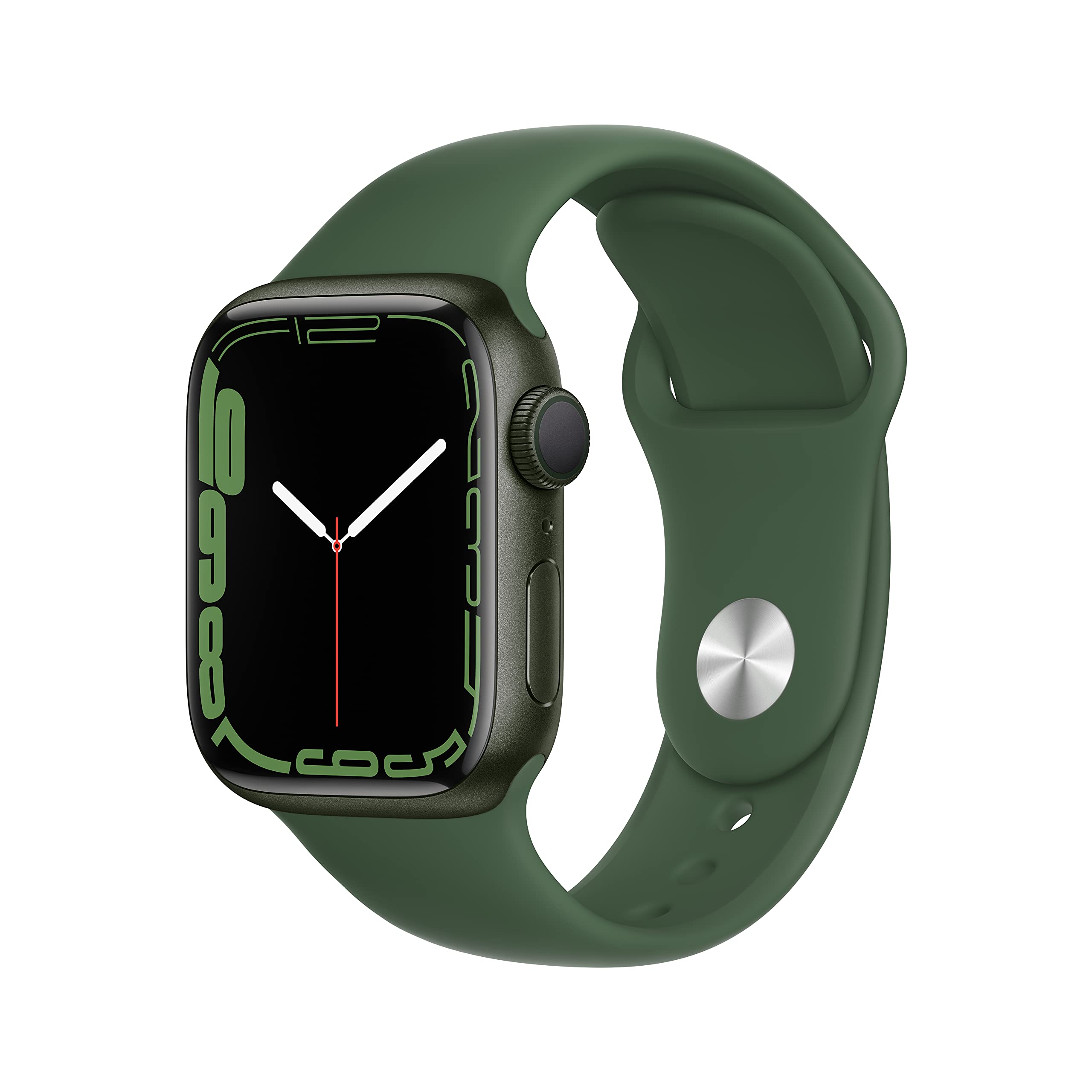 Apple Watch Series 7 [GPS + Cellular 45mm] Smart watch w/ (PRODUCT)RED Aluminum Case with (PRODUCT)RED Sport Band. Fitness Tracker, Blood Oxygen & ECG Apps, Always-On Retina Display, Water Resistant