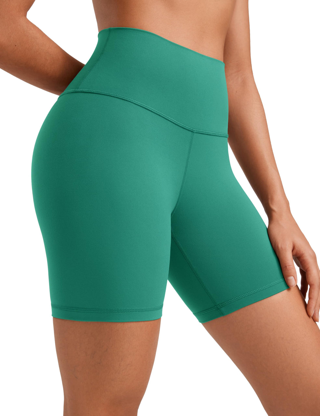 CRZ YOGA Butterluxe Biker Shorts 6" | Extremely Soft, Gentle Compression, Yoga, High Waisted, for Women