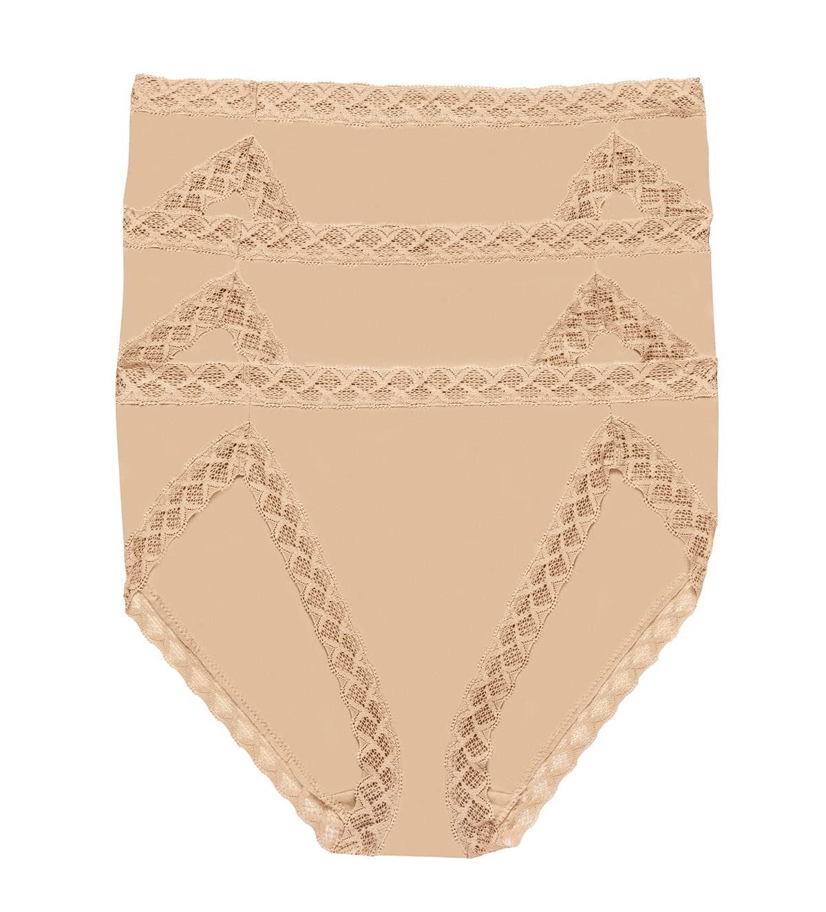 Natori Women's Pima Bliss French Cut Briefs 3 Pack