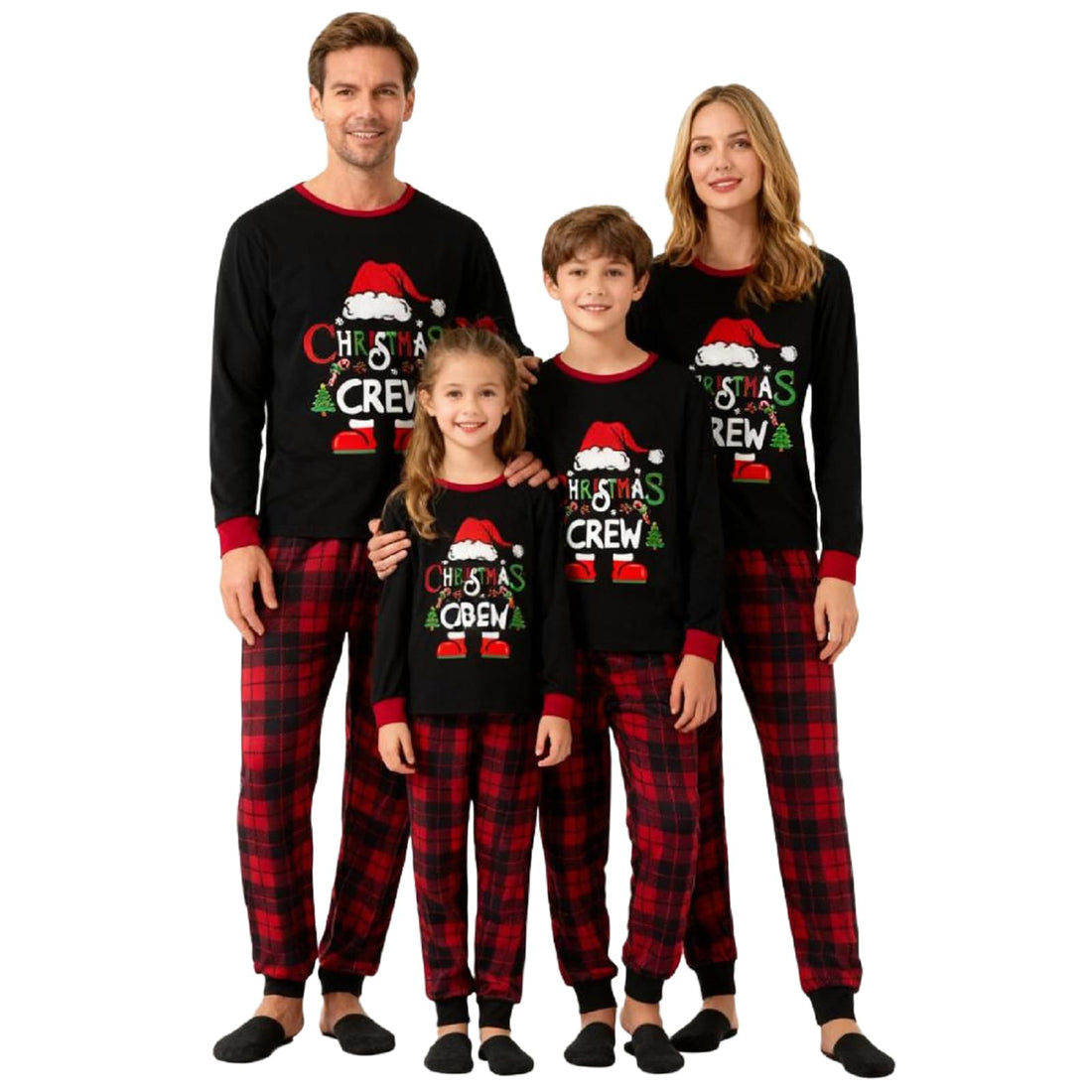 Christmas Pajama Family Matching Pajamas Sets Christmas Pjs Sleepwear Outfits for Christmas Holiday Xmas Party
