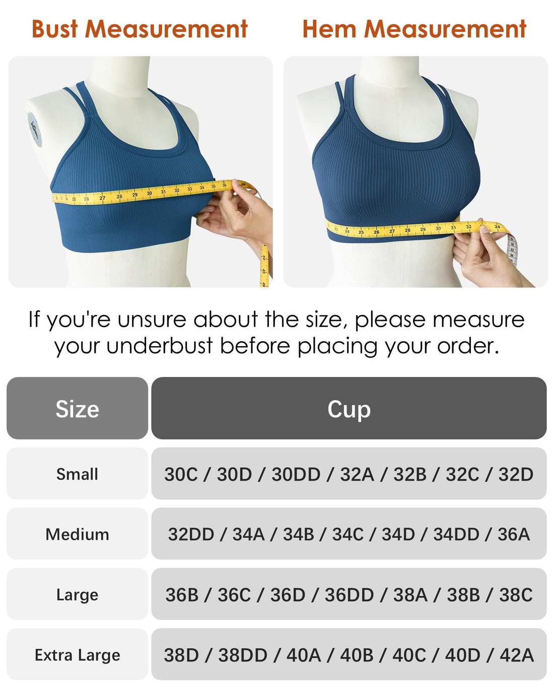 Sports Bras for Women HIigh Support, Criss-Cross Back Padded Strappy High Impact Sports Bras for Women Large Bust