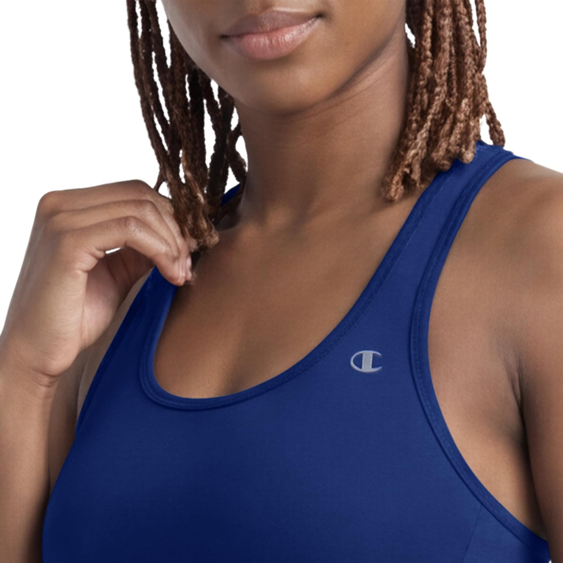 Champion Women's Sports Bra, High-Impact Compression, Moisture-Wicking Fabric