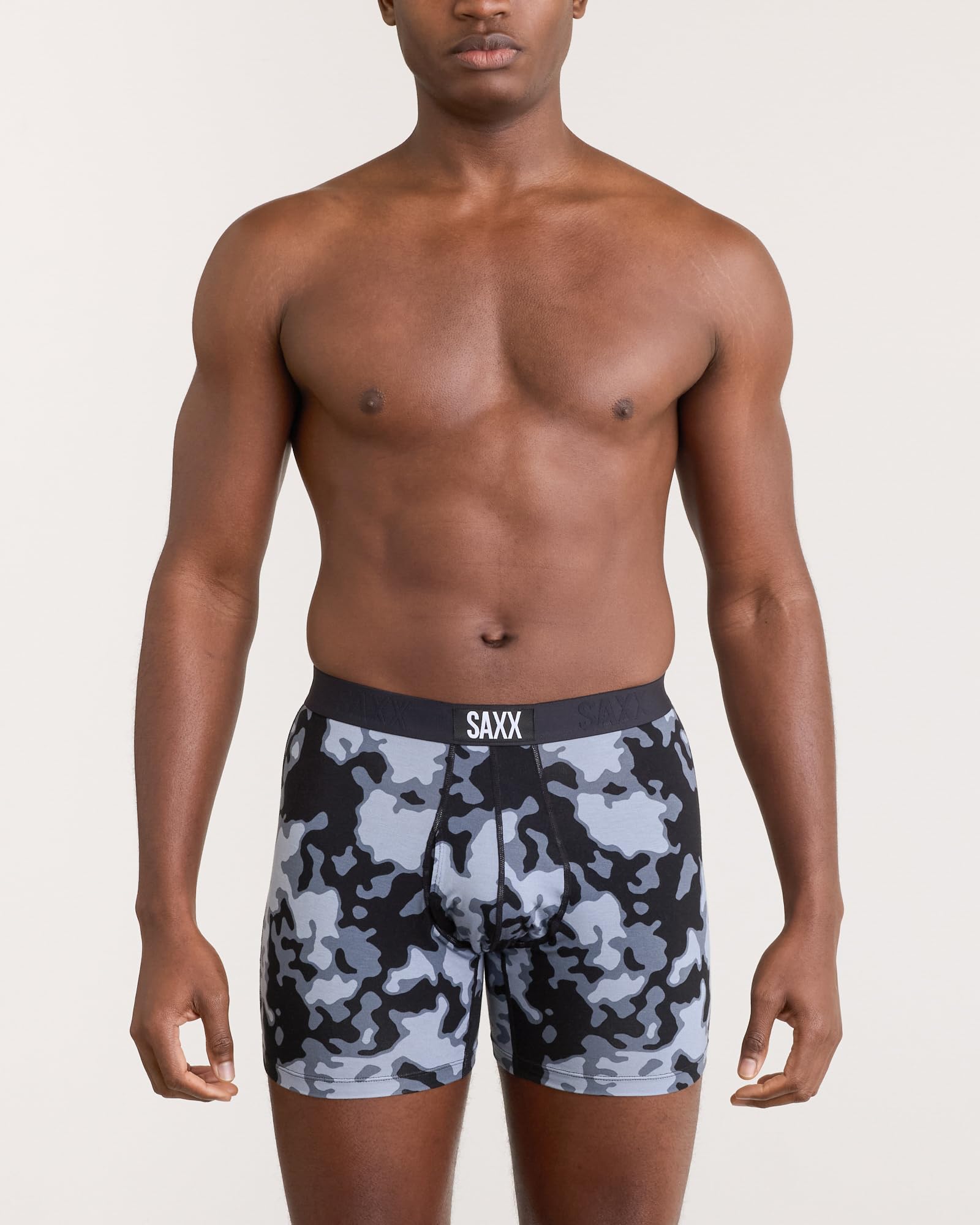 SAXX Underwear Co. Men's Ultra Super Soft Boxer Brief Fly 3-Pack