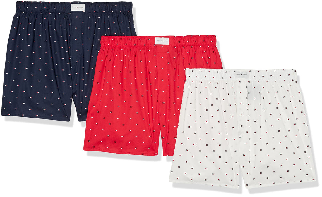 Tommy Hilfiger Cotton Classics Woven Boxer 3-Pack