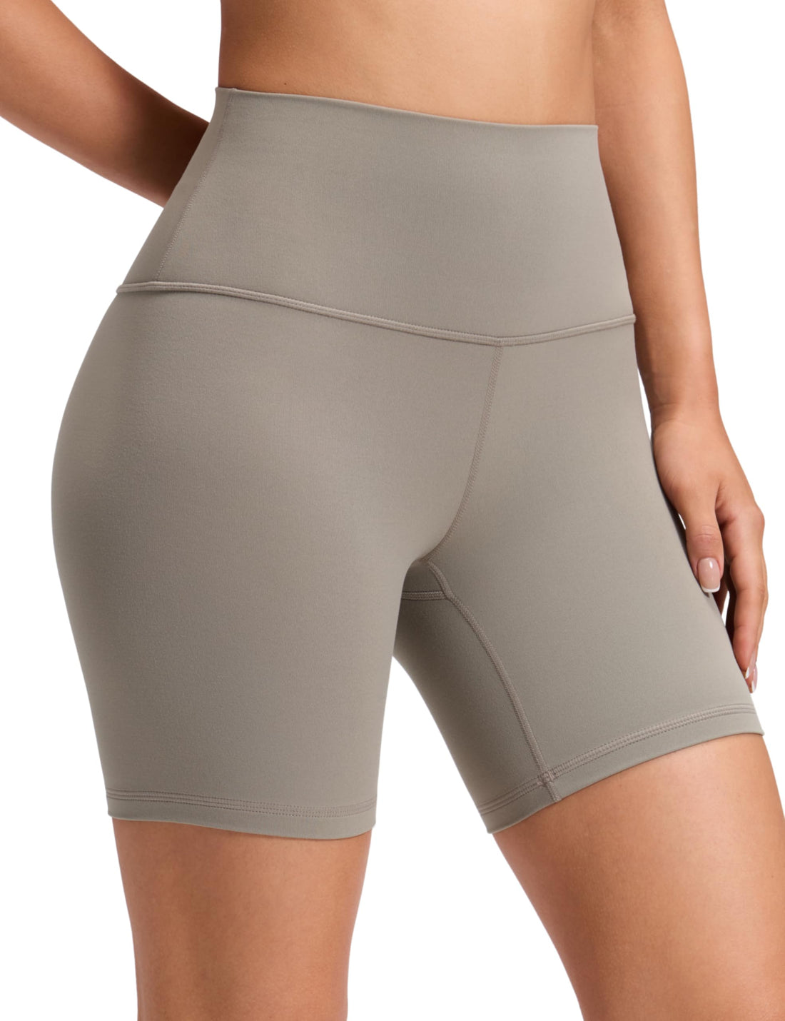 CRZ YOGA Butterluxe Biker Shorts 6" | Extremely Soft, Gentle Compression, Yoga, High Waisted, for Women