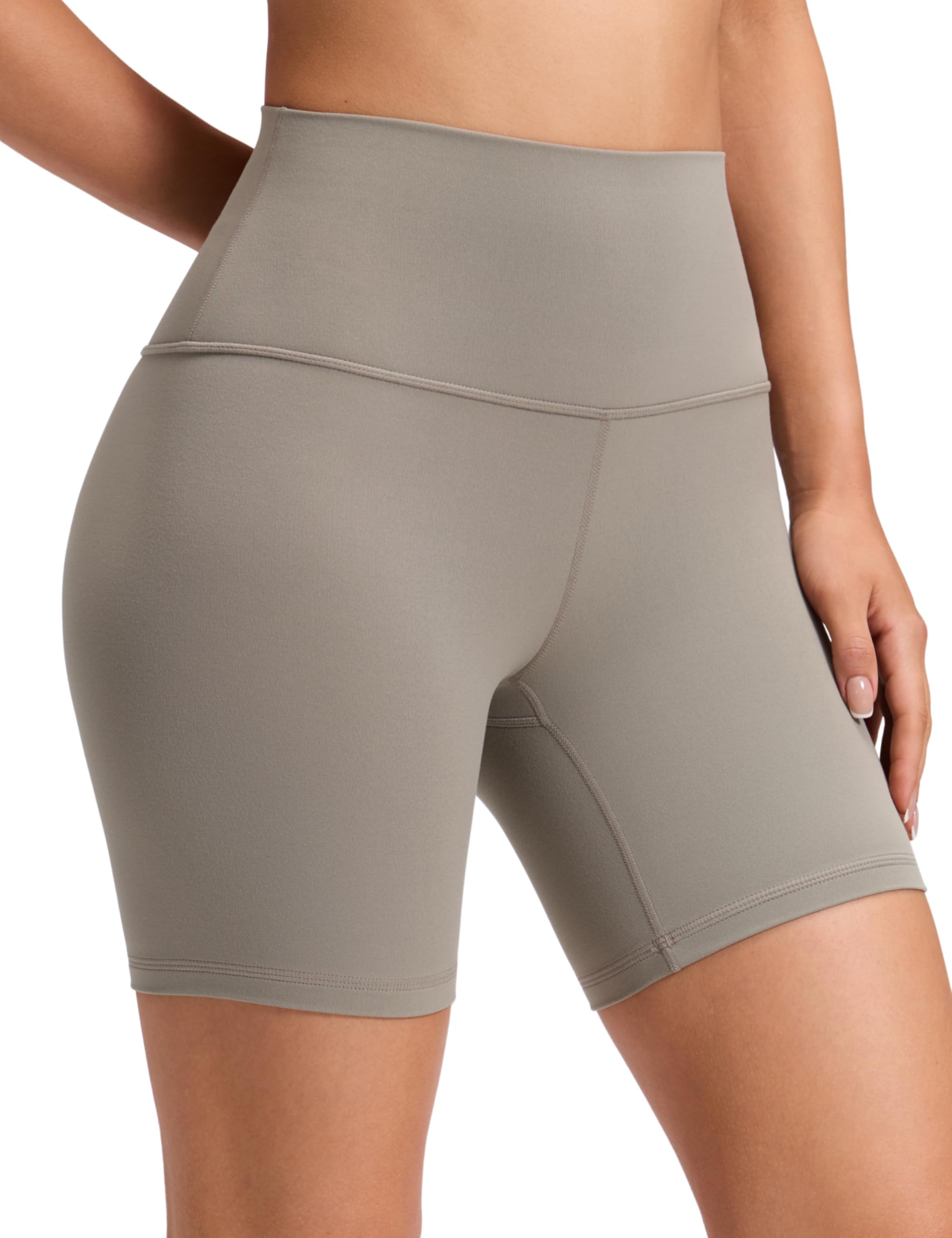 CRZ YOGA Butterluxe Biker Shorts 6" | Extremely Soft, Gentle Compression, Yoga, High Waisted, for Women