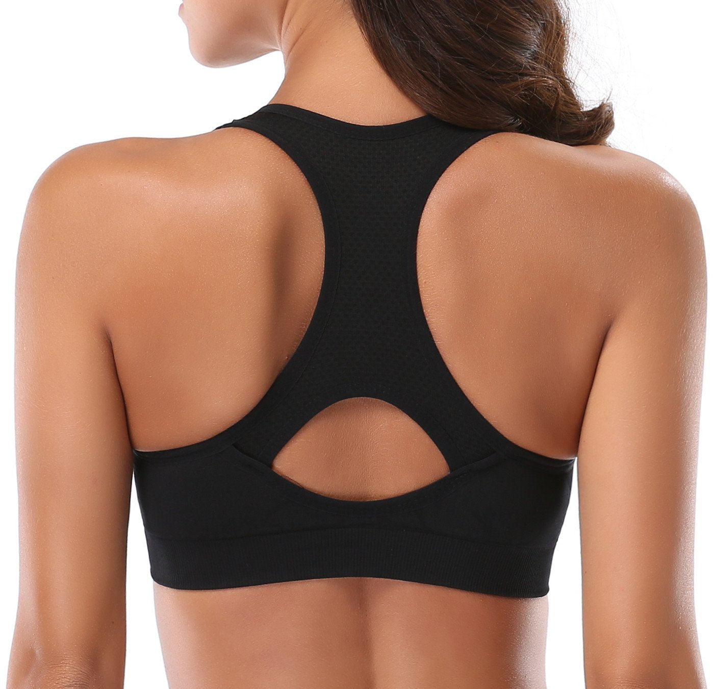 MIRITY Women Racerback Sports Bras - High Impact Workout Gym Activewear Bra