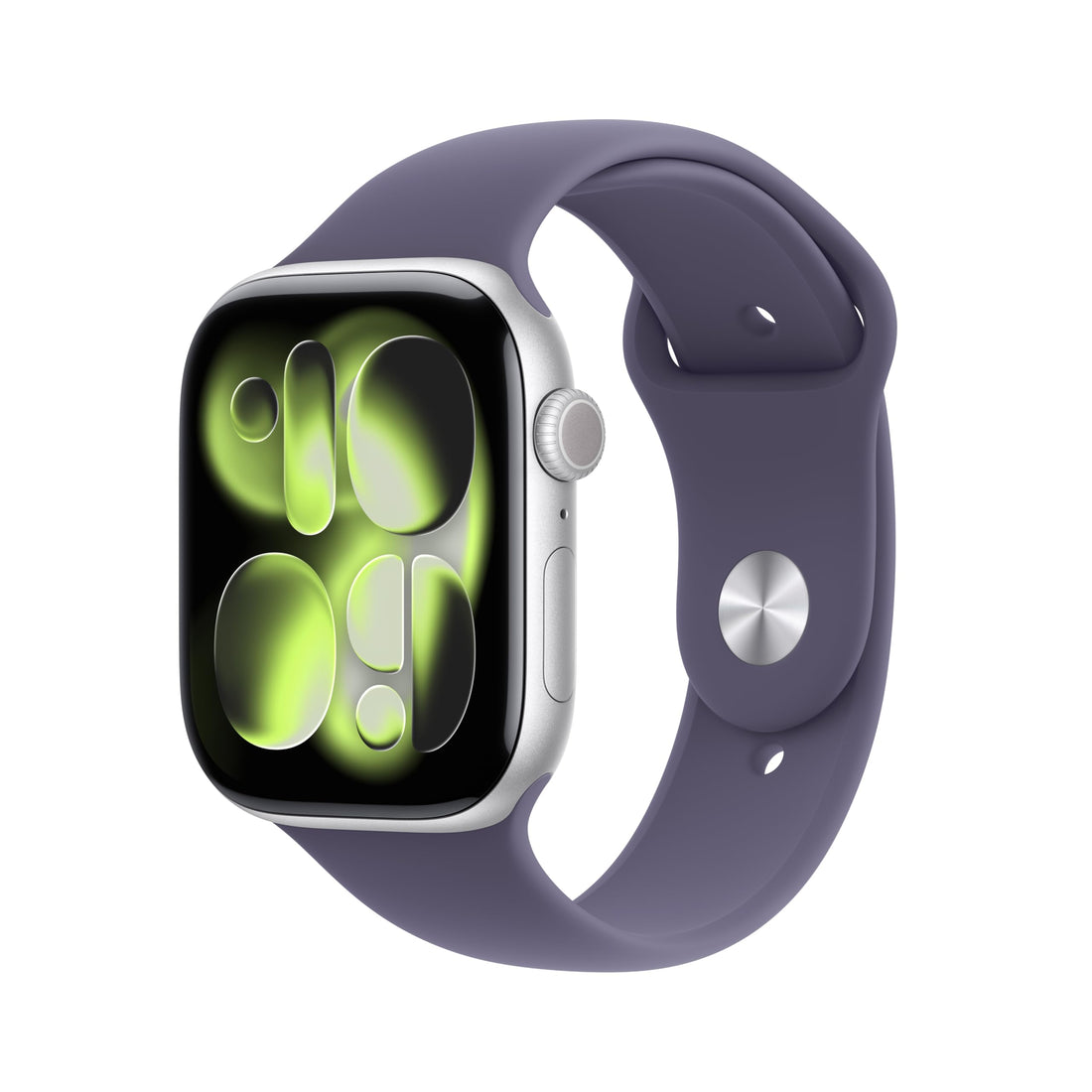 Apple Watch Series 11 [GPS 42mm] Smartwatch with Rose Gold Aluminum Case with Light Blush Sport Band - S/M., Fitness Tracker, Water Resistant (Renewed)
