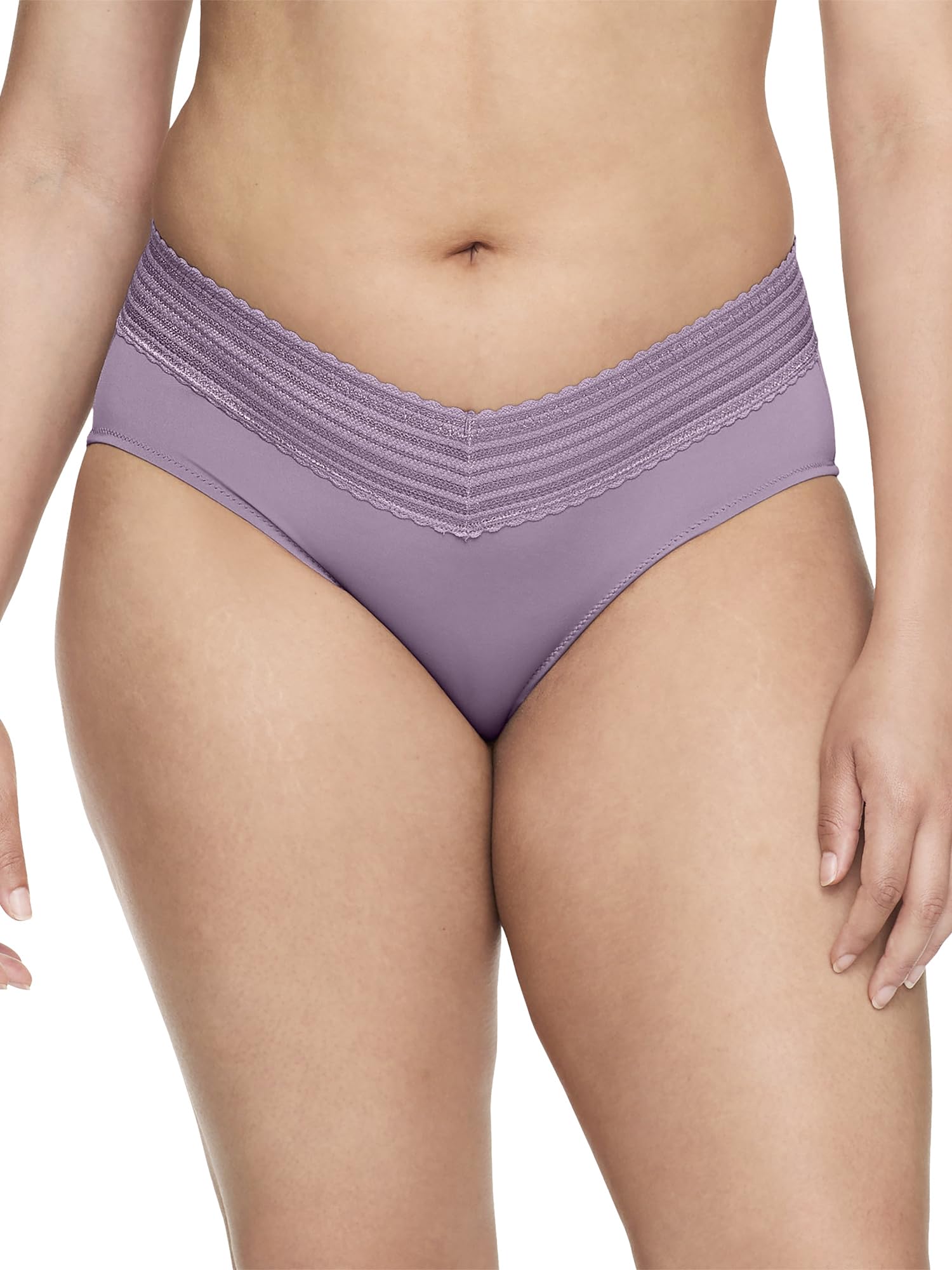 Warner's womens No Pinching No Problems Dig-free Comfort Waist With Lace Microfiber Hipster 5609j