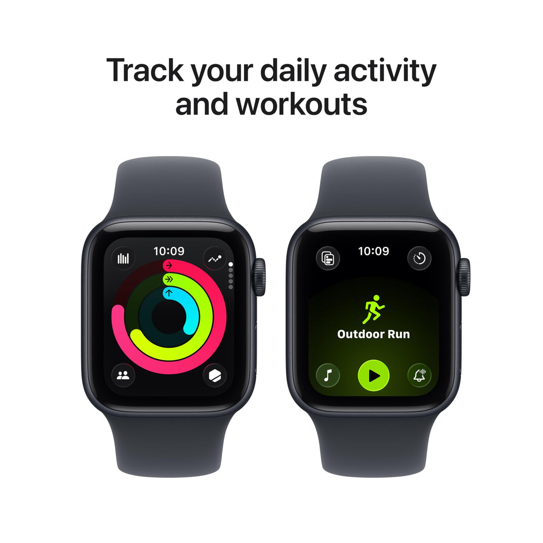 Apple Watch SE 3 [GPS 40mm] Smartwatch with Starlight Aluminum Case with Starlight Sport Band - S/M. Fitness and Sleep Trackers, Heart Rate Monitor, Always-On Display, Water Resistant