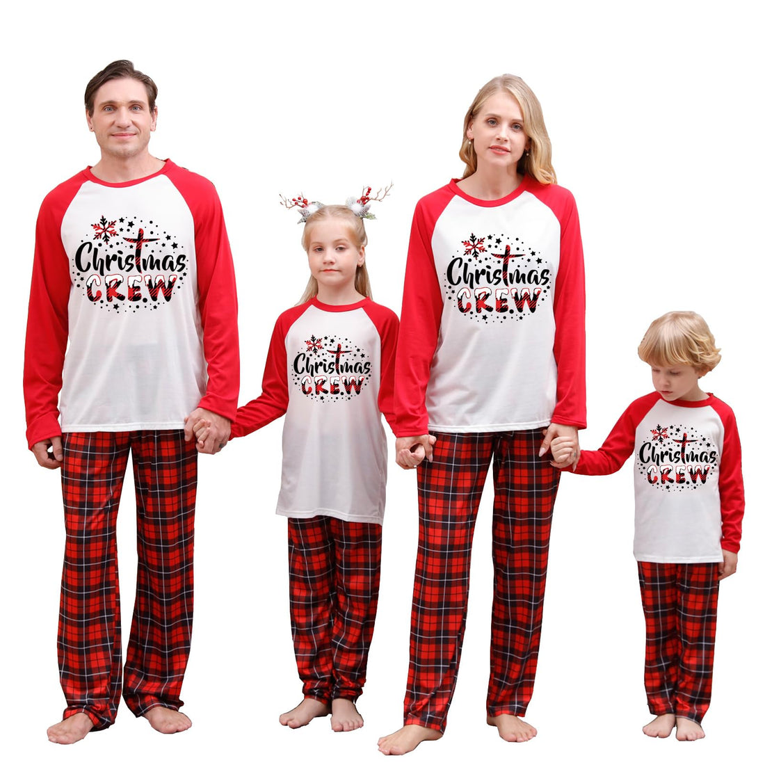 WephuPSho Christmas Family Matching Pajamas, Festive Xmas Jammies Sets for the Whole Family, Holiday Pjs Christmas
