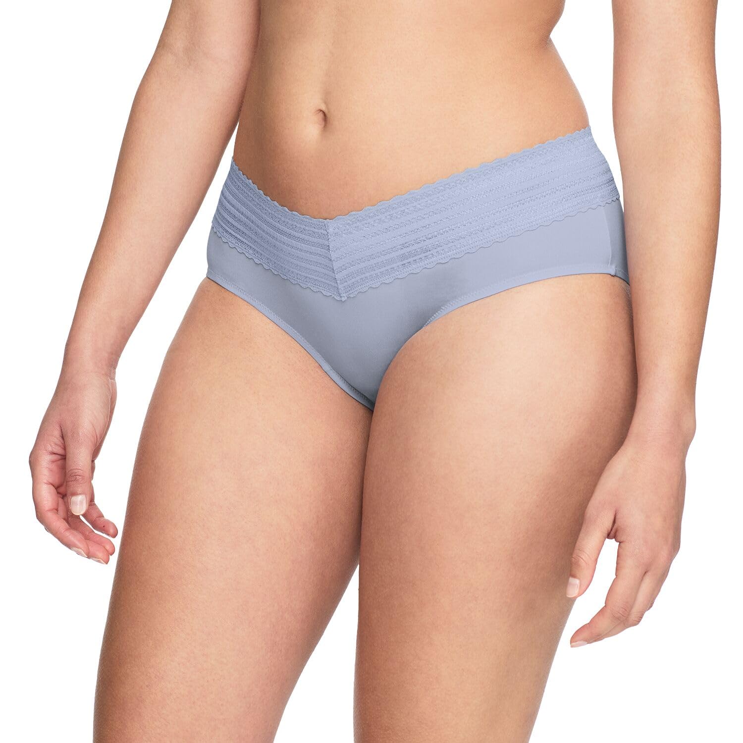 Warner's womens No Pinching No Problems Dig-free Comfort Waist With Lace Microfiber Hipster 5609j