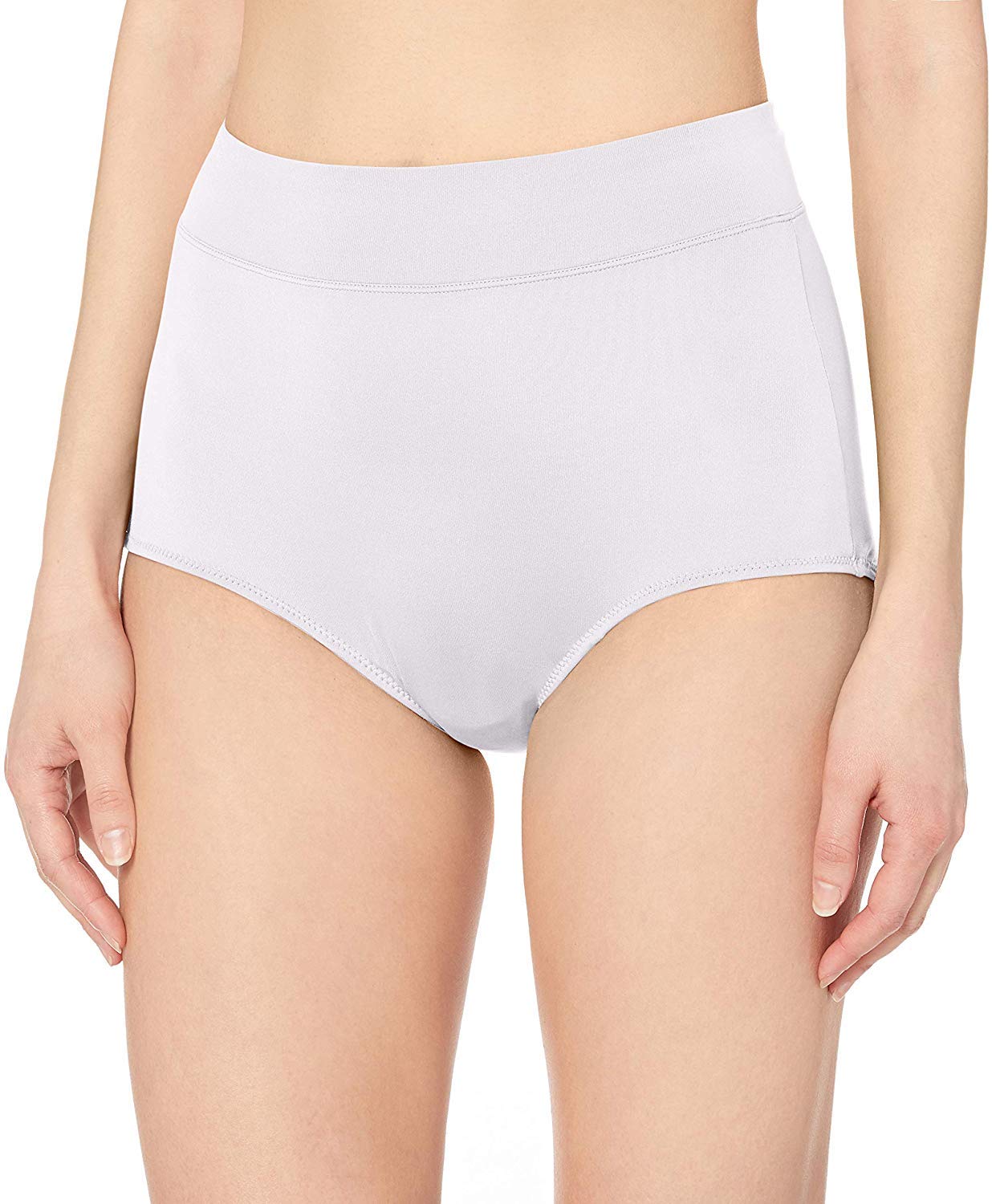 Warner's Women's No Pinching No Problems Hi Cut Brief Panty