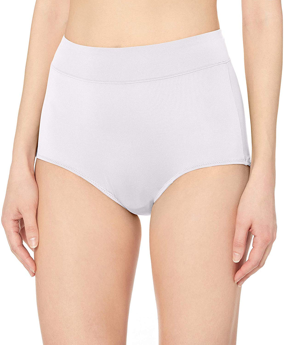 Warner's Women's No Pinching No Problems Hi Cut Brief Panty