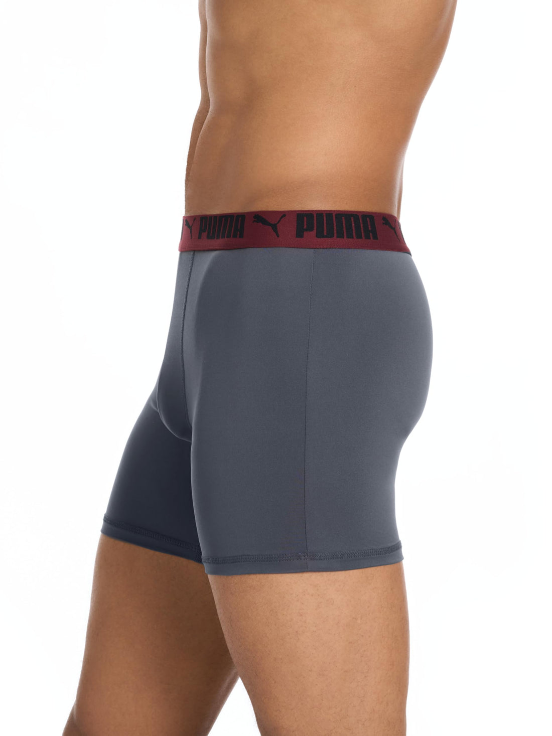 PUMA Men's 5 Pack Performance Boxer Briefs